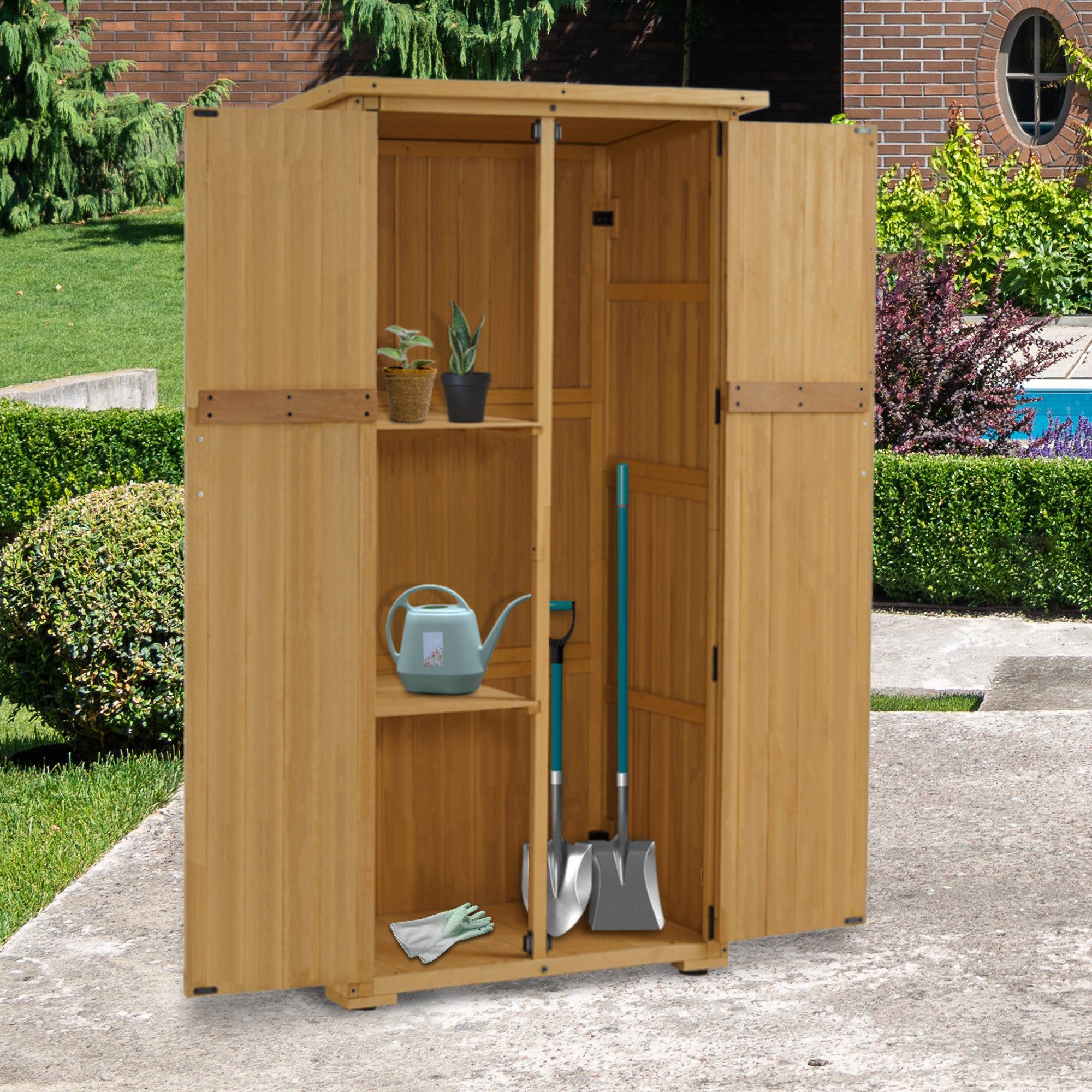 MCombo Gerätehaus M MCombo Gartenschrank Gartenhaus günstig online kaufen