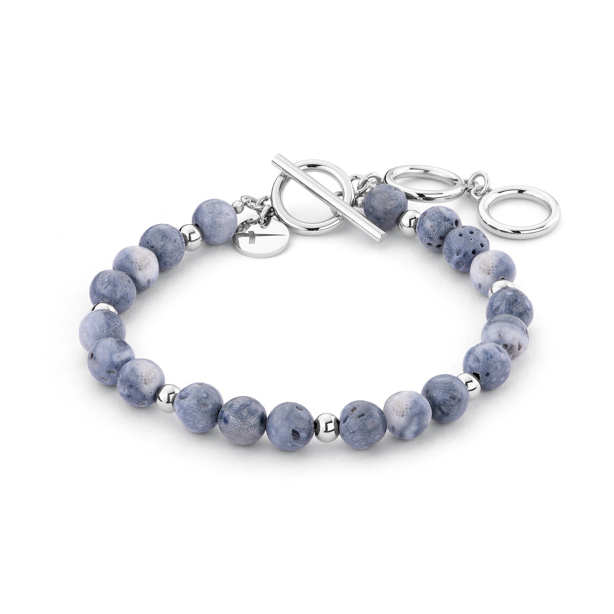Armband Purple Quarz Armband Edelstahl