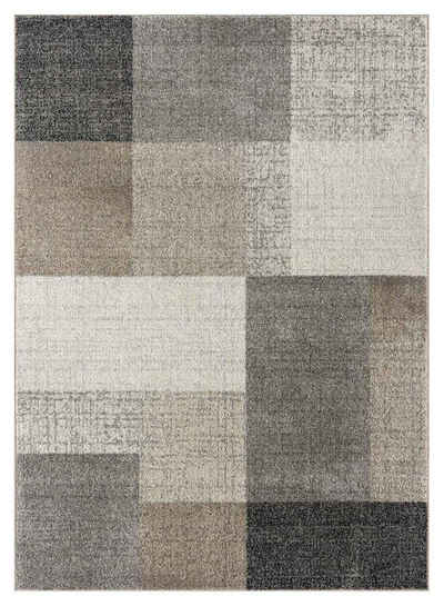Teppich THALES, Beige, 120 x 160 cm, Polypropylen, Muster, merinos, rechteckig, Höhe: 11 mm