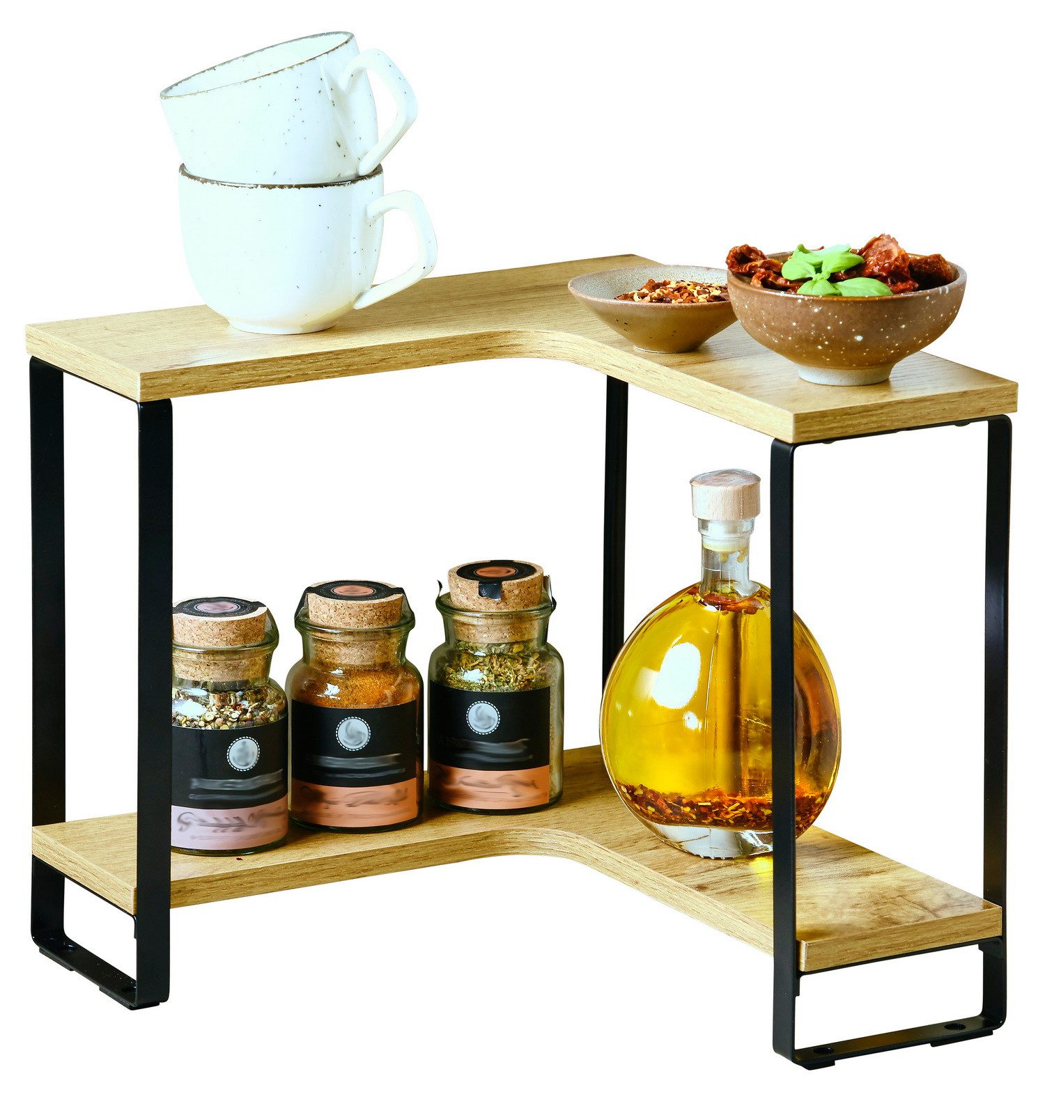 KESPER® Eckregal Küchenregal Küchen Eck-Regal 2 günstig online kaufen
