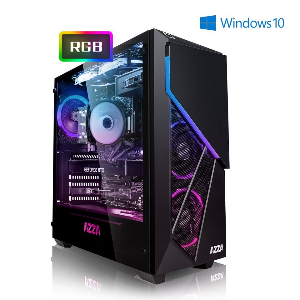 Megaport Gaming-PC (Intel Core i7-9700K 8x3,60 GHz, GeForce RTX 2060 Super, 16 GB RAM, 1000 GB