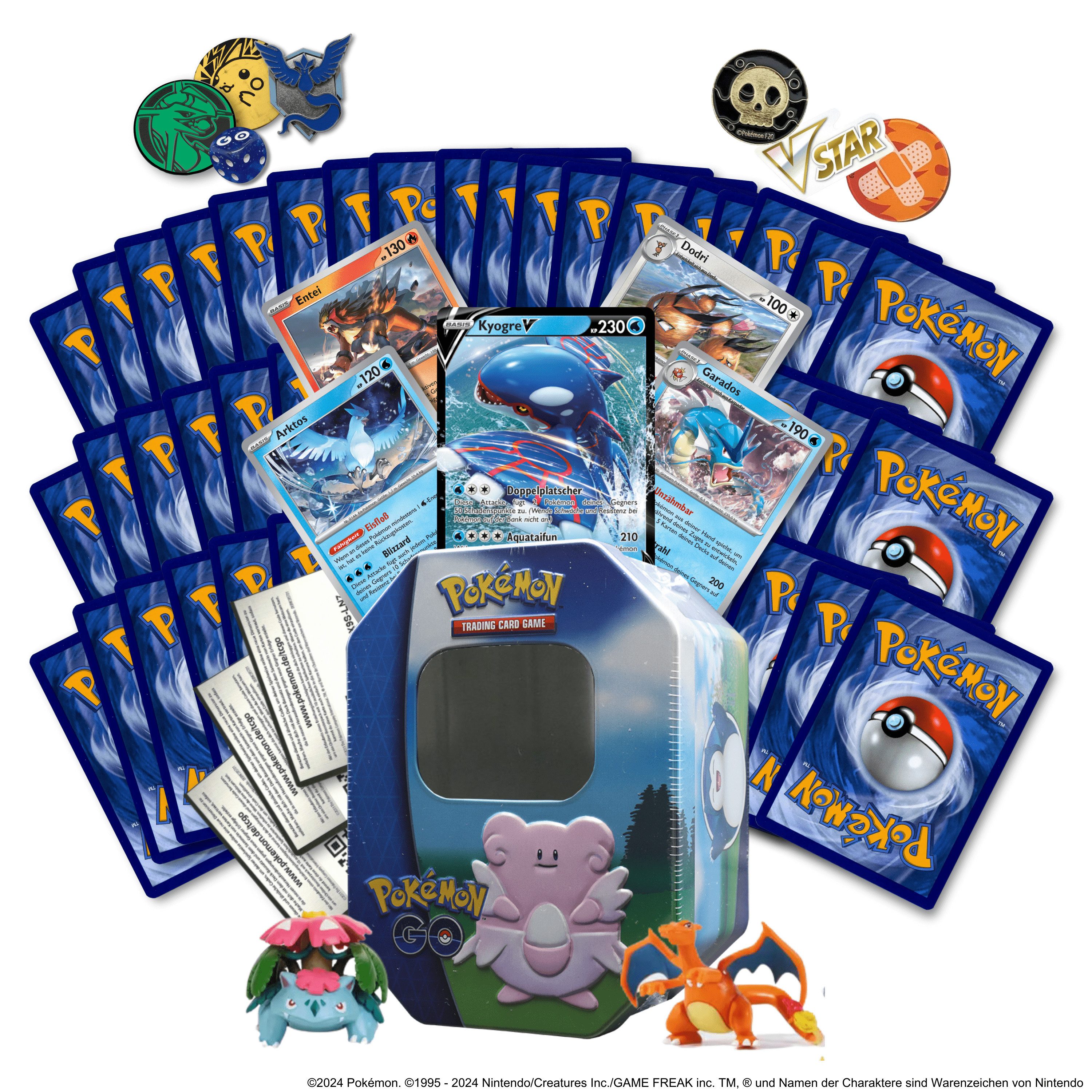 Platzmangel Sammelkarte Platzmangel Pokemon Kartenset XXL - 200+ Karten, Gimmicks uvm