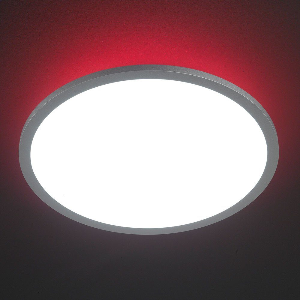 WOFI LED Deckenleuchte, LED-Leuchtmittel fest verbaut, LED Deckenlampe Kaltweiß, Farbwechsel, Tageslichtweiß, Neutralweiß, Deckenleuchte Warmweiß, Fernbedienung mit