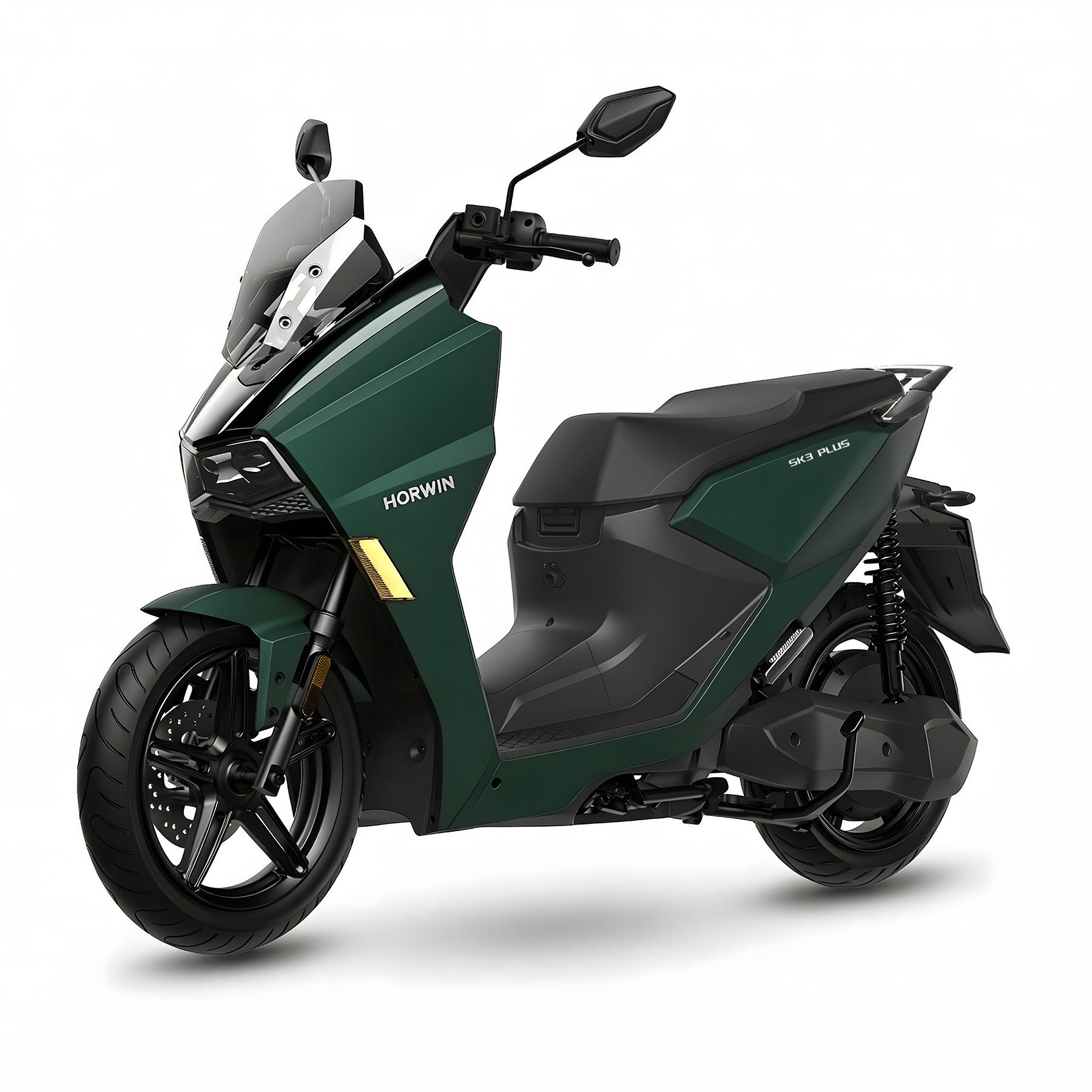 Vankel E-Motorroller SK3 PLUS 72V 4500W Motor 90AH 105km/h Bis zu 200km L3e, 4500 W, 105 km/h, 2x45Ah Batterie, Alarmsystem, Handy USB-Ladesteckdose.