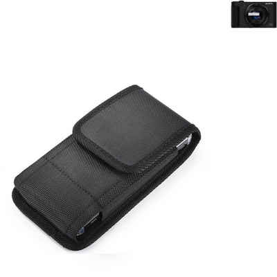 K-S-Trade Kameratasche für Sony Cyber-shot DSC-HX90, Holster Gürteltasche Holster Gürtel Tasche wasserabweisend Handy