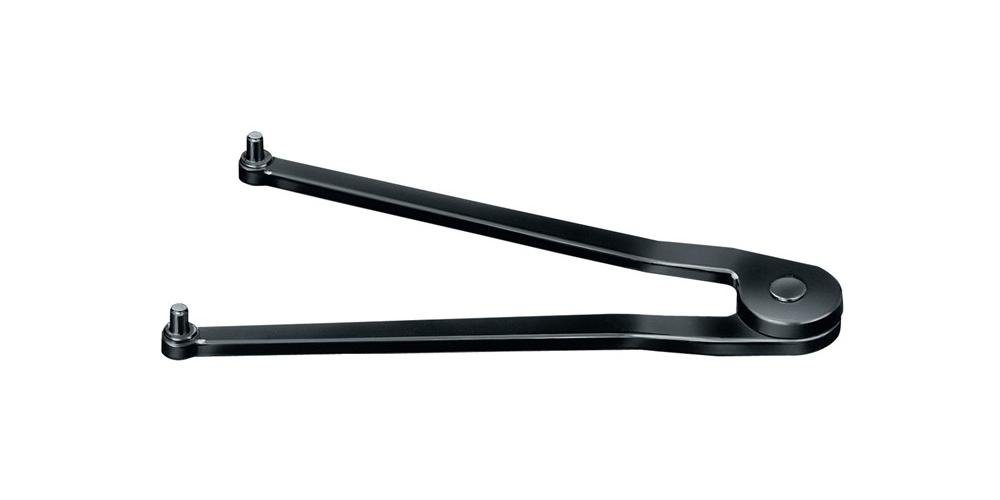 AMF Ratsche Verstellbarer Stirnlochschlüssel für Zapfen-Ø - Lochabstand 5,9 100 14 mm mm 758