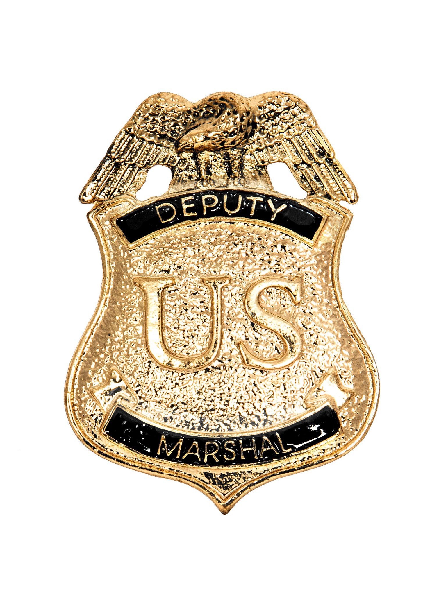 Metamorph Kostüm US Deputy Marshal Abzeichen, Originalgetreue Replik dieses klassischen Abzeichens