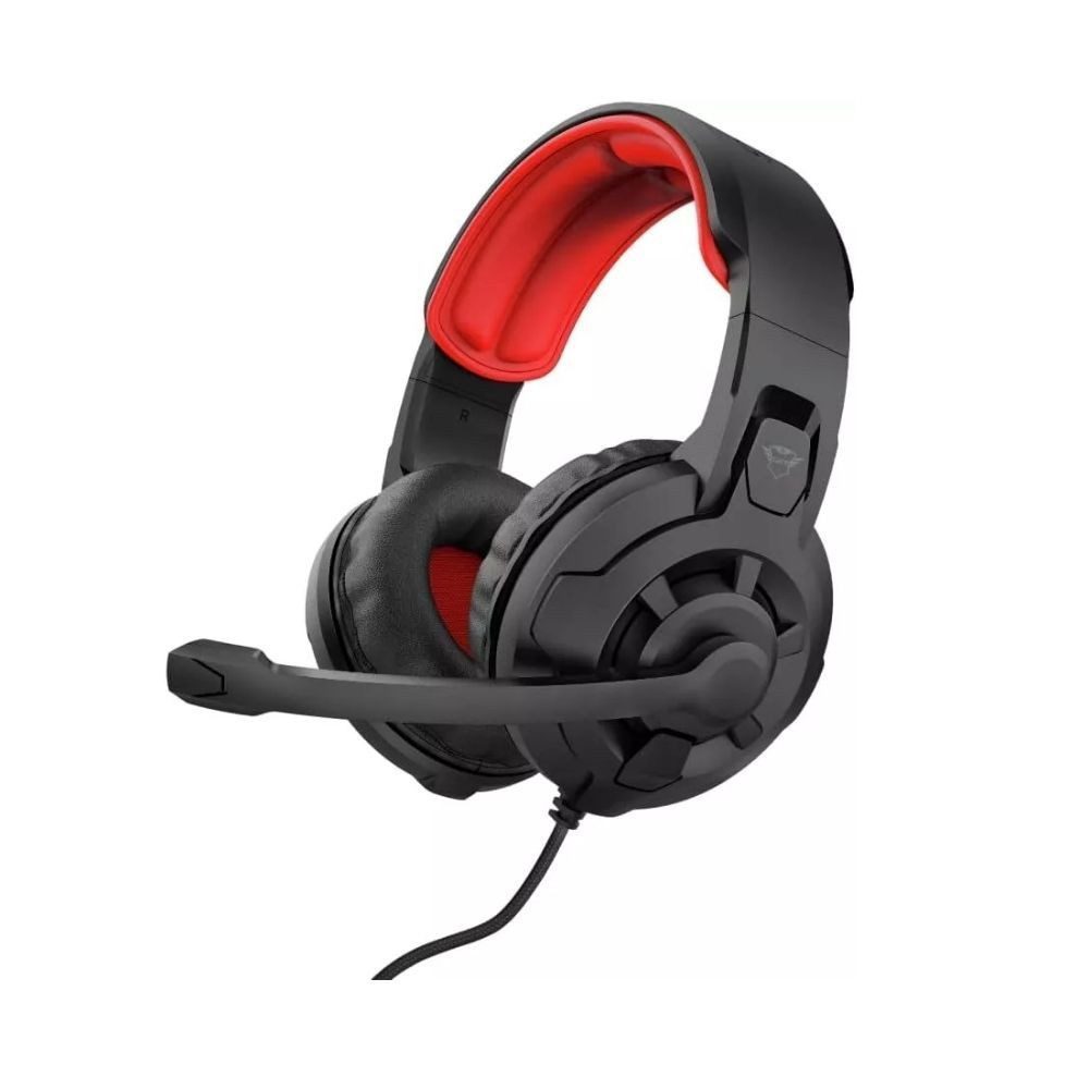 Trust TRUST RAVIUS Gaming Mouse Headset PC-Headset (Eingebautes Mikrofon, Lautstärkeregelung, Mit Kabel, mit Maus)