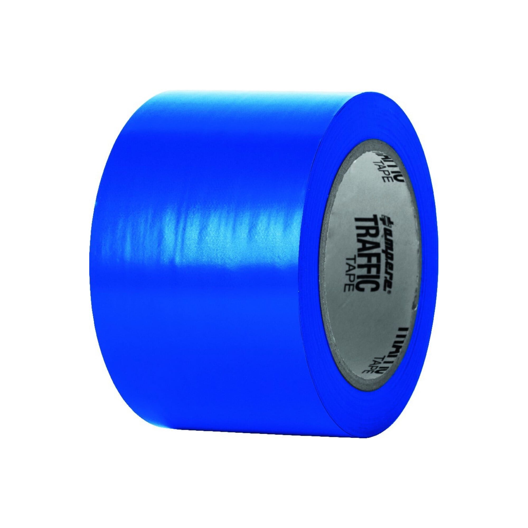 a.m.p.e.r.e Lackmarker A.M.P.E.R.E. Traffic Tape Standard 0,15 mm Dicke 75mm x 33m Blau