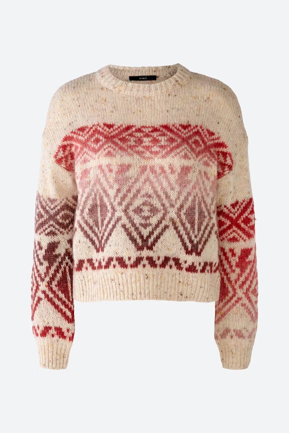 Rundhalspullover oui Pullover 79947
