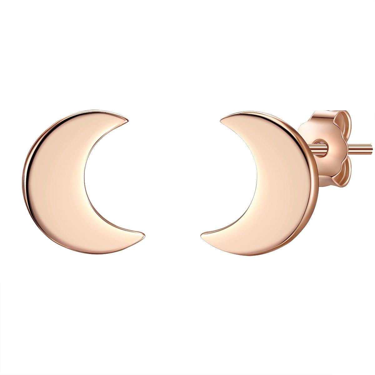 Glanzstücke München Paar Ohrstecker Set: G233 (2-tlg), mit Mond aus Sterling Silber