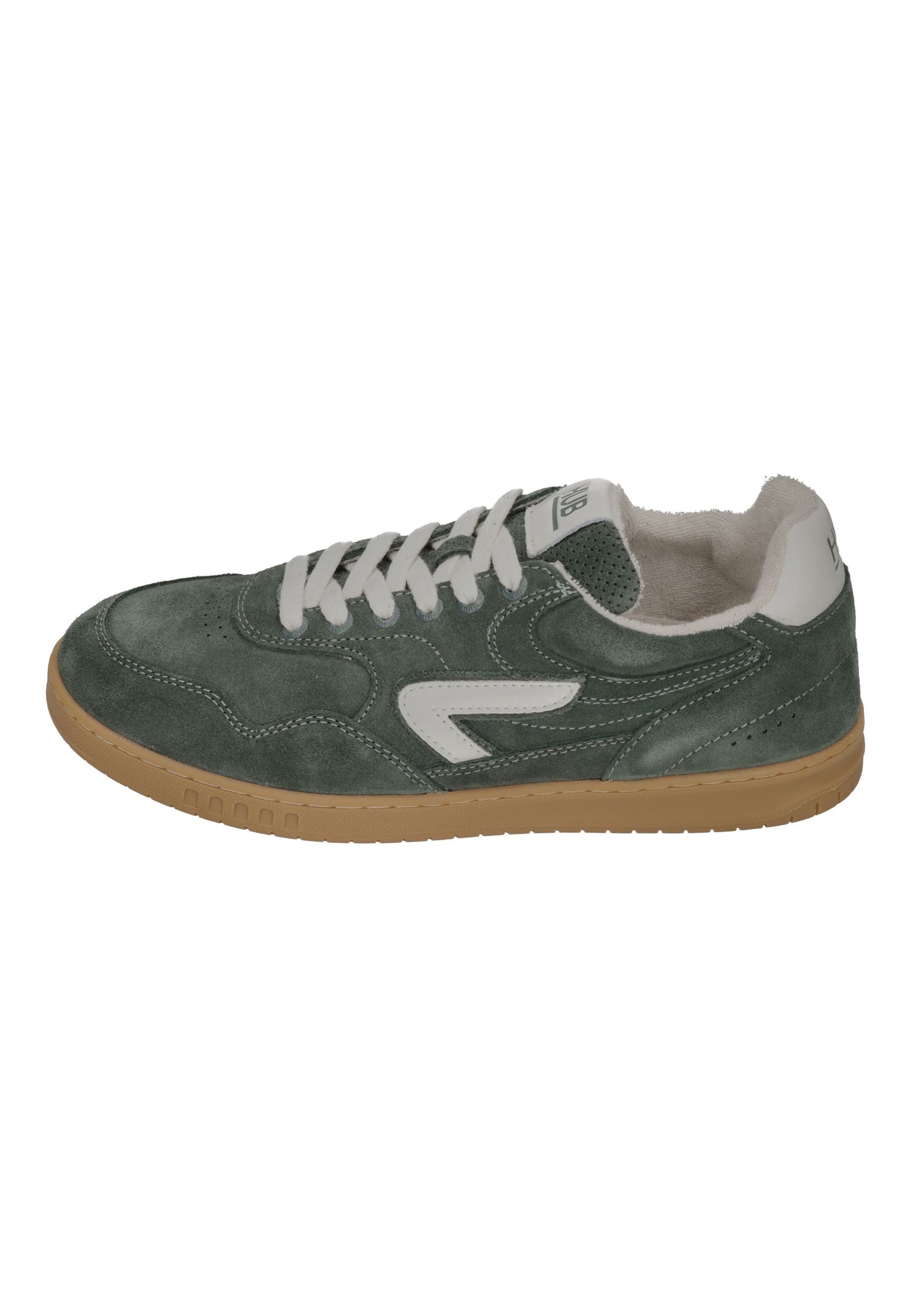 HUB VANCOUVER Sneaker Sage Green Off White Gum