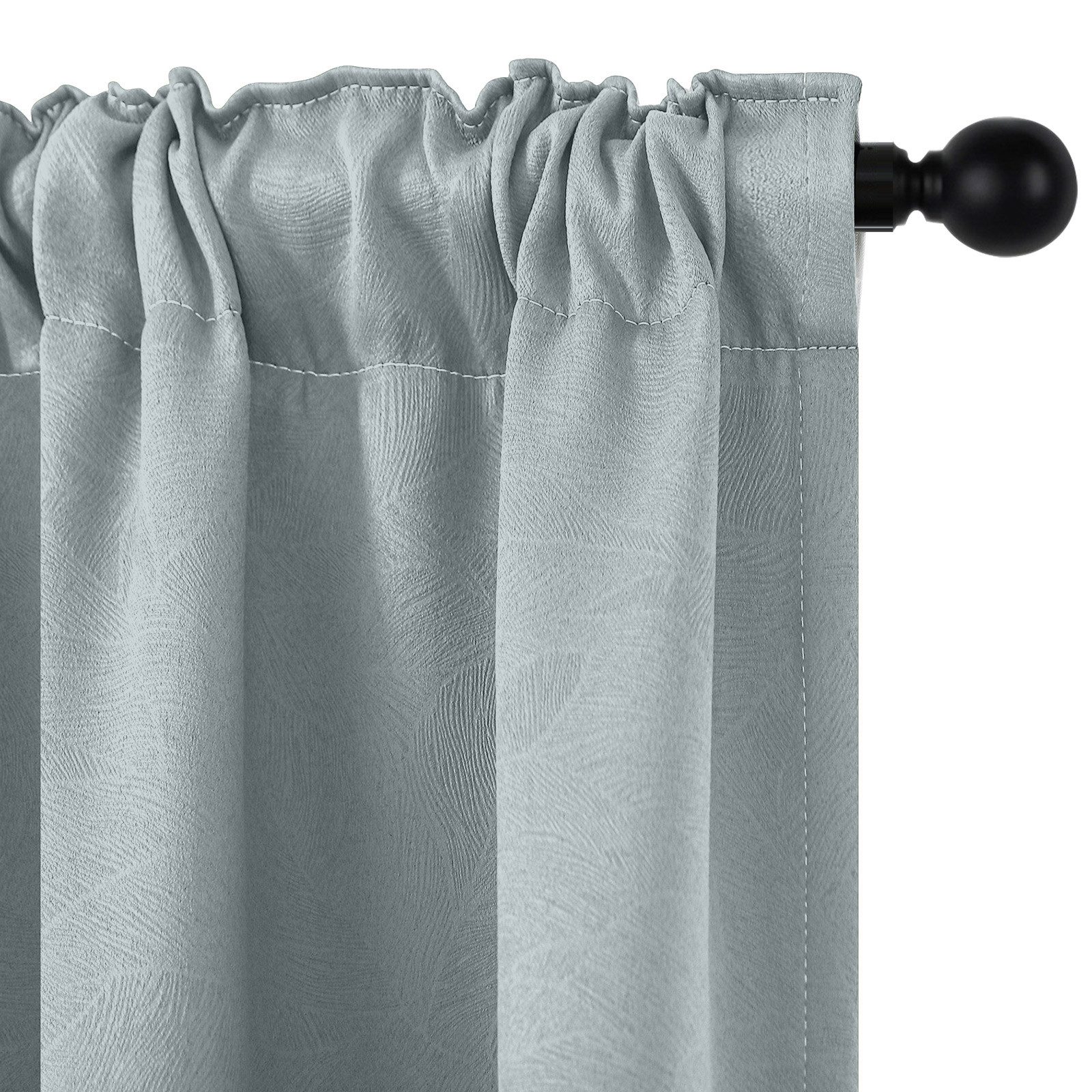 Lapamax Verdunkelungsvorhang Blumenvorhang Kräuselband Blickdicht Vorhang, Thermo Hitzeschutz (2 St), Multifunktionsband, verdunkelnd, Polyester, für Wohnzimmer, Schlafzimmer