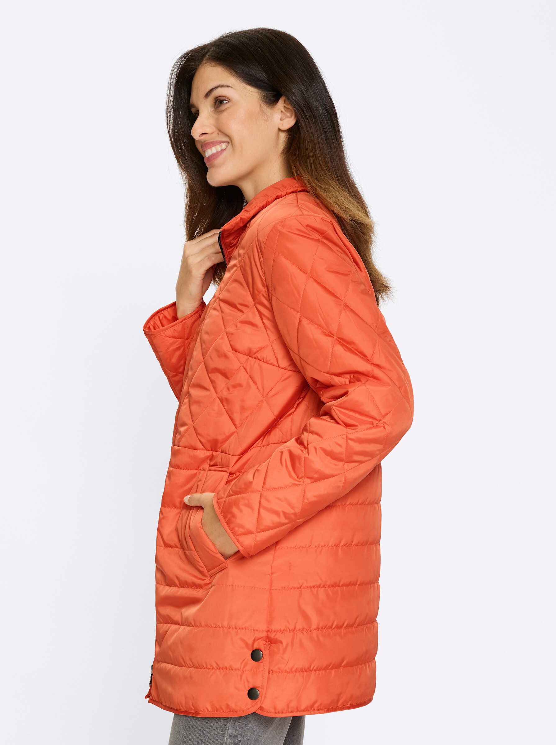 Sieh an! Allwetterjacke Steppjacke Langarm