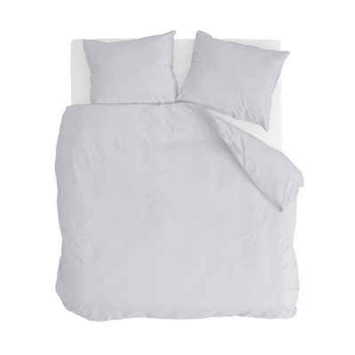 Bettwäsche Bettwäsche Vintage Cotton Lila - 200x220 cm, Walra, Lila 100% Baumwolle Bettbezüge