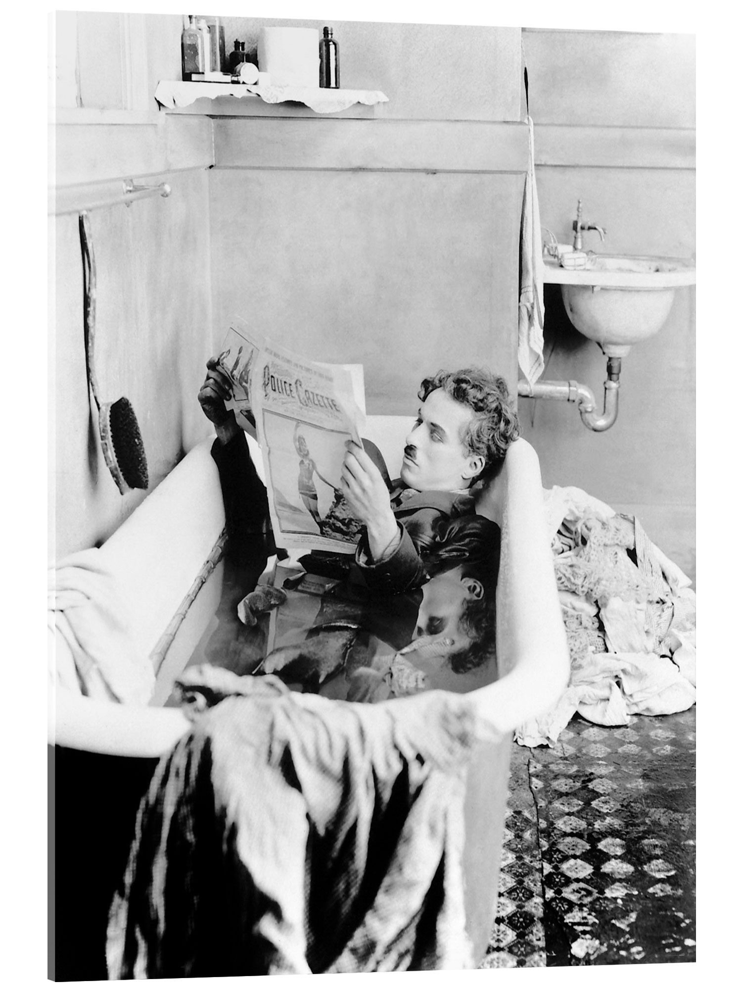 Posterlounge Poster Everett Collection, Charlie Chaplin günstig online kaufen