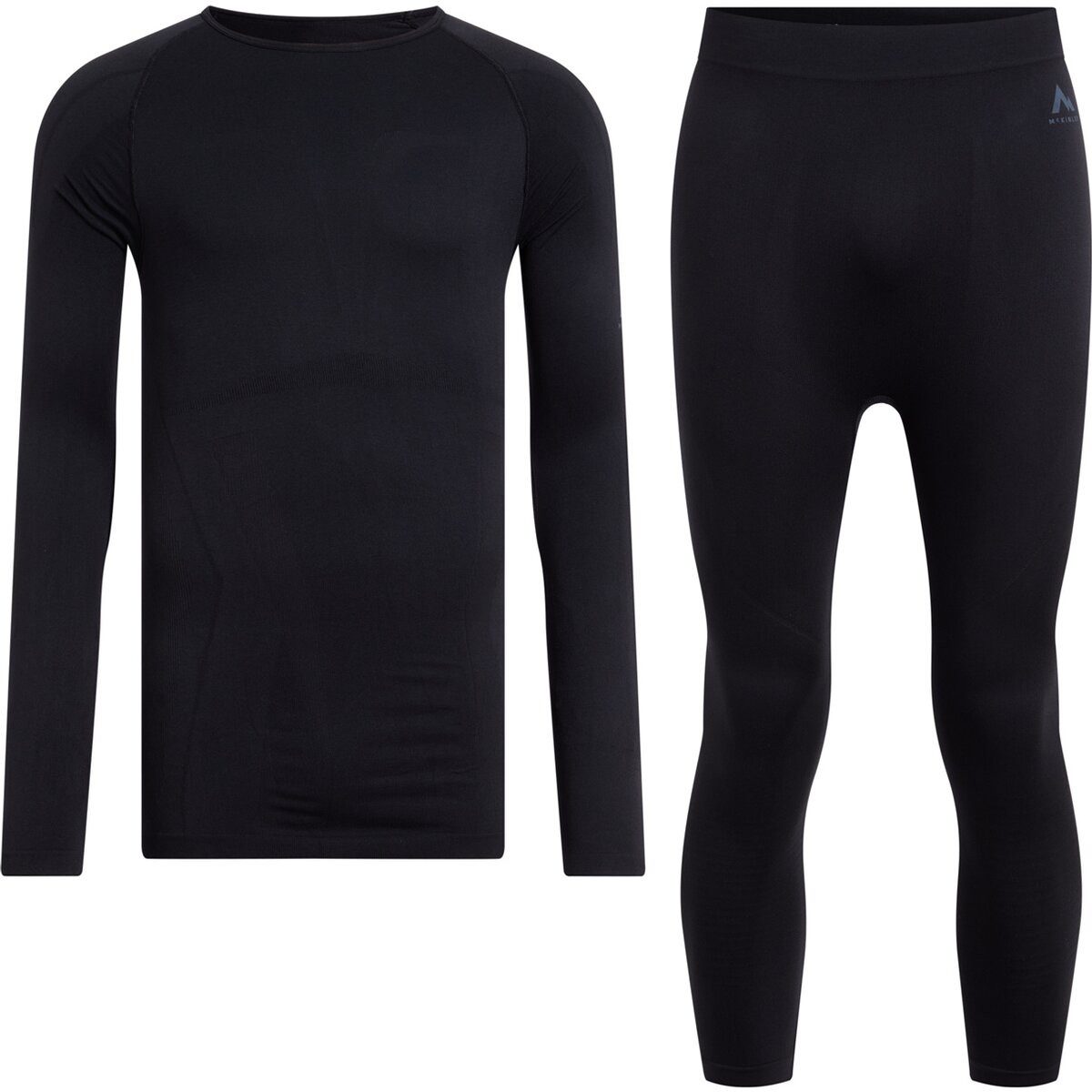 McKINLEY Langarmshirt & Hose He.-Funkt-Wä-Set Yacob II / Levin II M BLACK NIGHT
