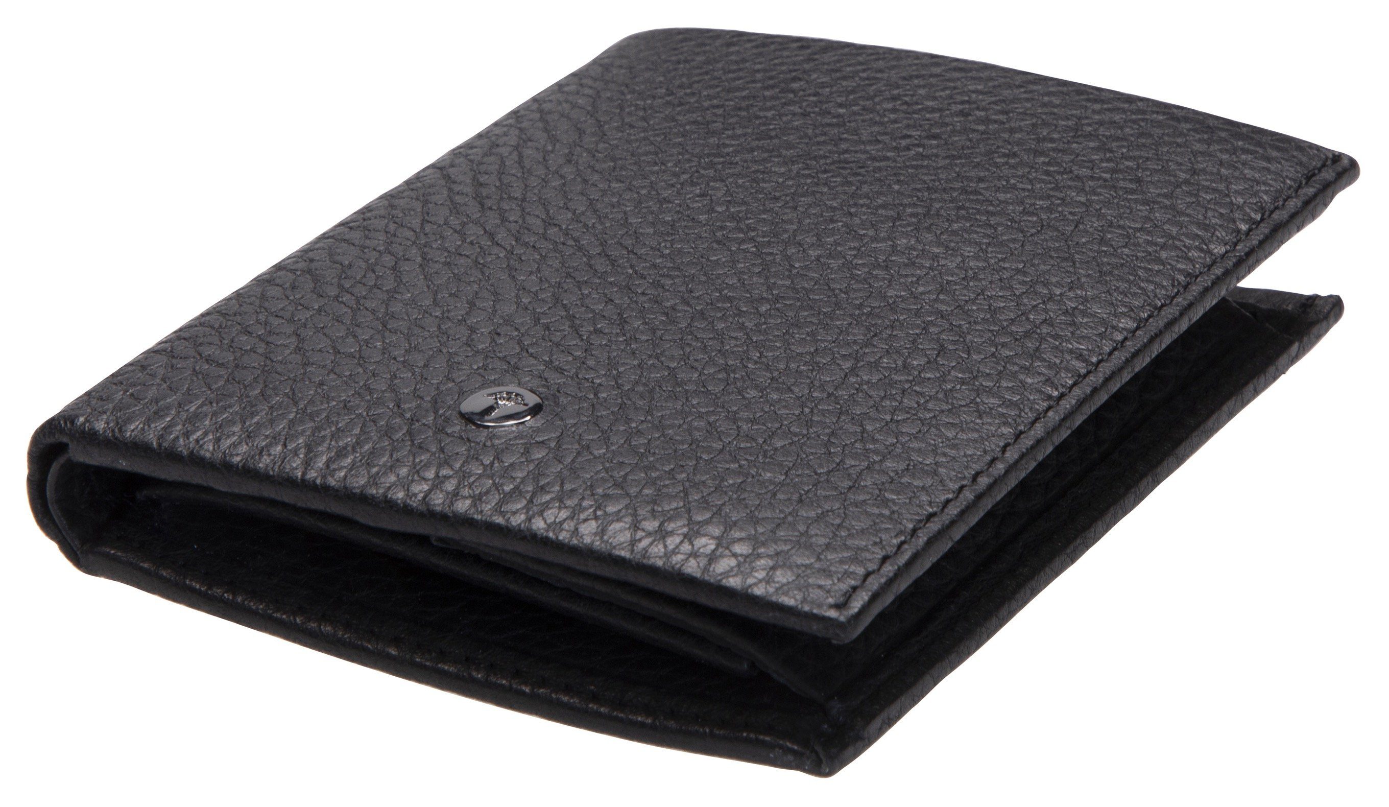 JOOP! Geldbörse cardona daphnis billfold v6, mit Beschlägen aus anthrazitfarbenem Metall