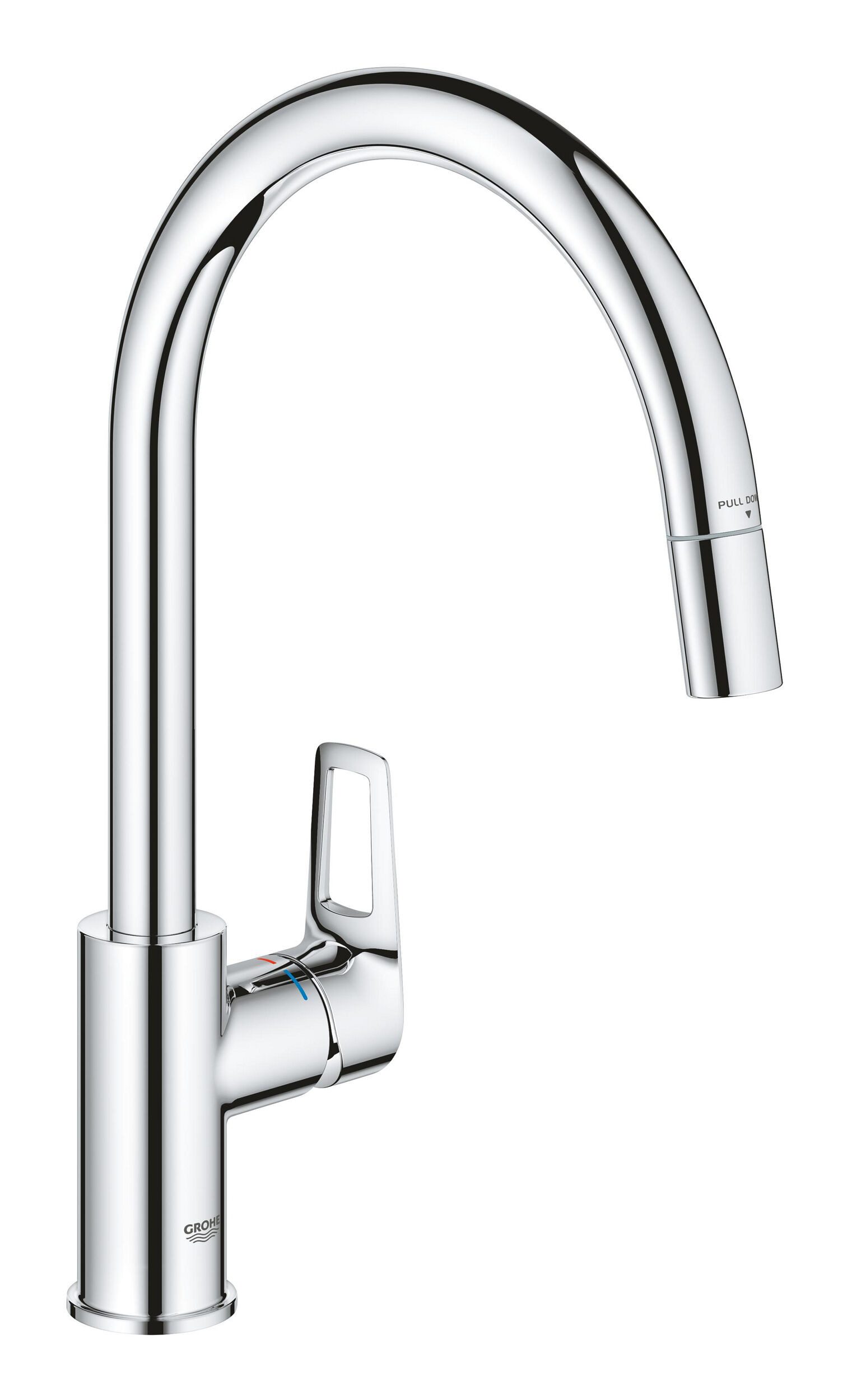 Grohe Küchenarmatur Start Loop Einhand-Spültischbatterie - Chrom