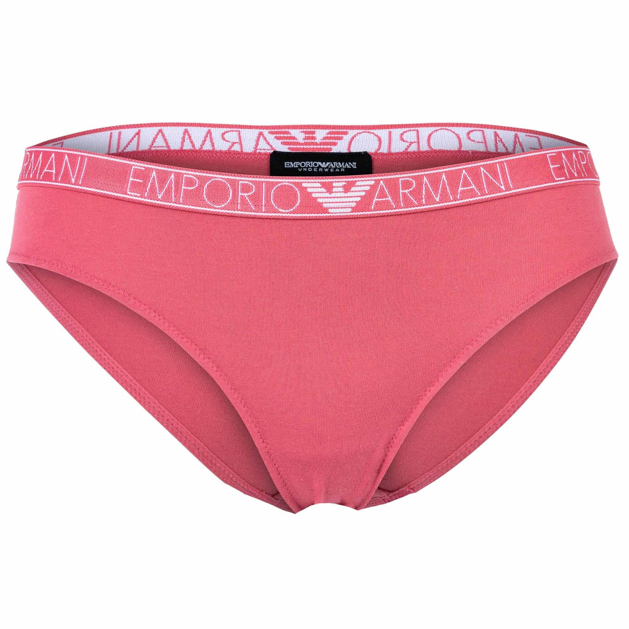 Emporio Armani Slip Damen Slip 2er Pack Baumwolle (Packung, 2er Pack)