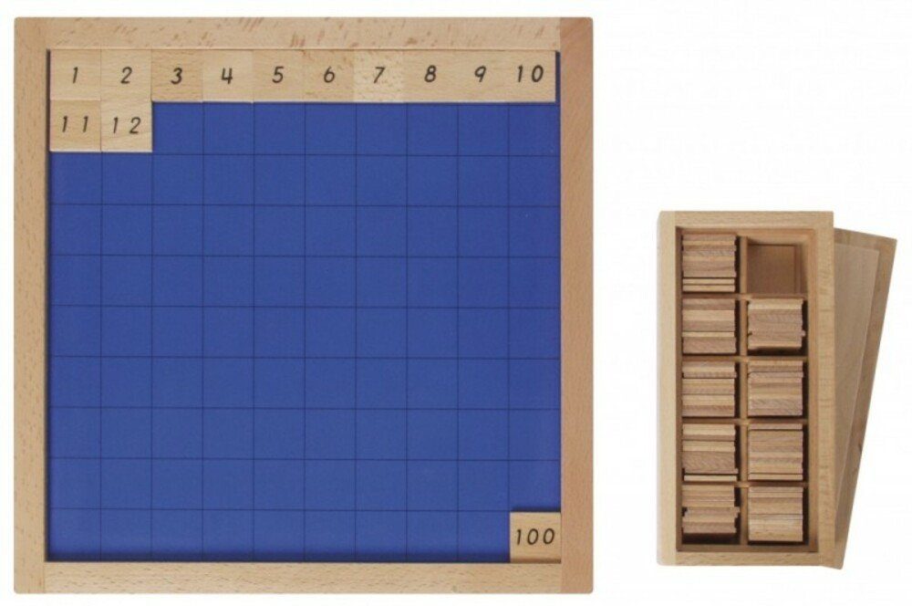 Bartl Hunderterbrett Konstruktionsspielsteine