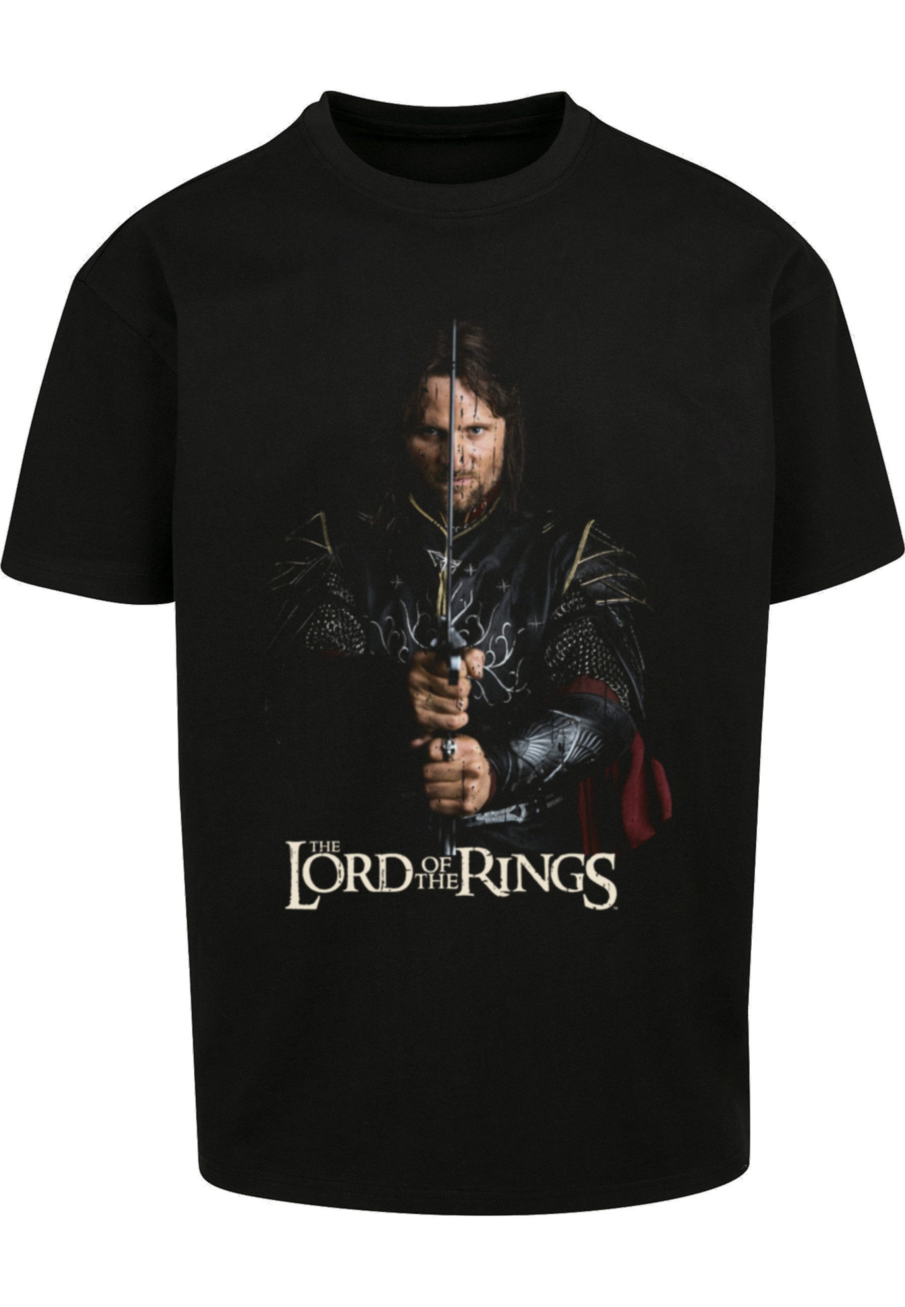 T-Shirt Merchcode Lord of the Rings - Aragorn Heavy Oversize Tee