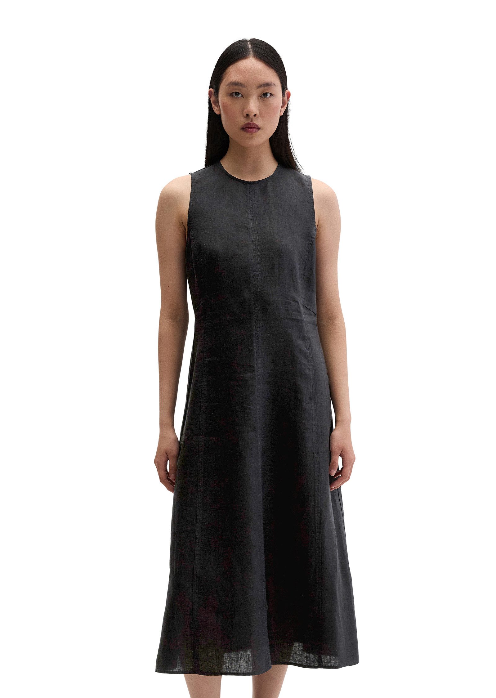 Midikleid mit nahtfeinem Reißverschluss