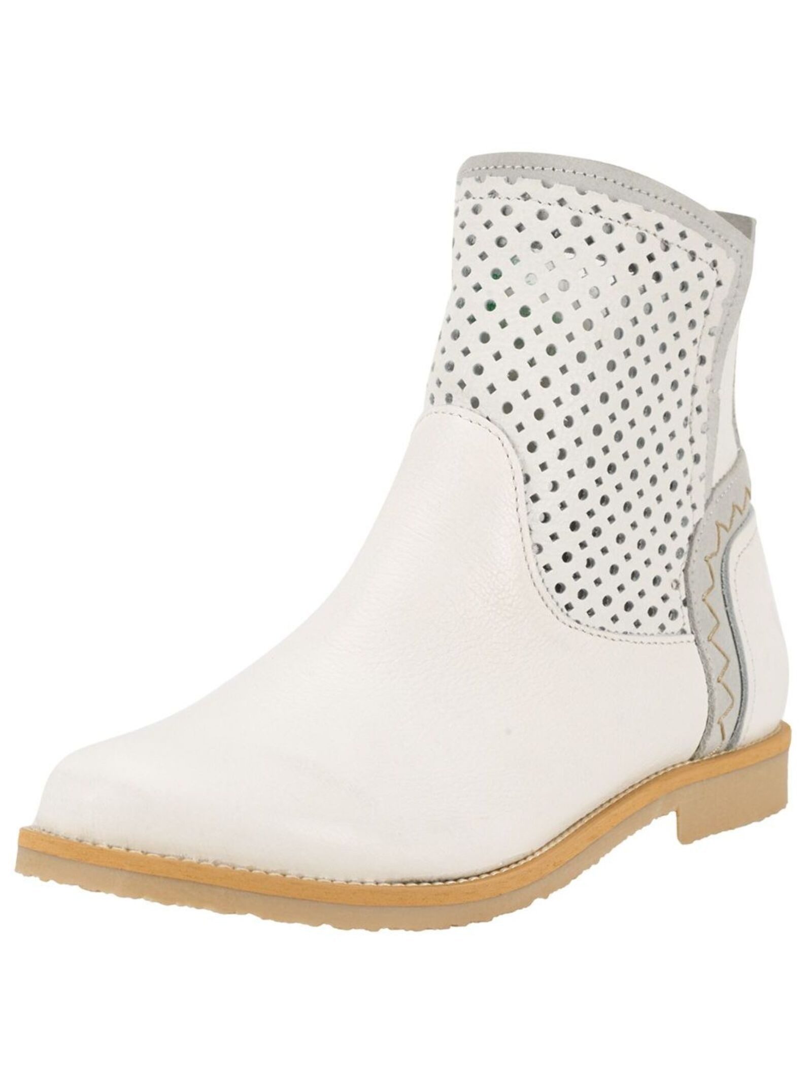 Stiefelette Leder . Stiefelette