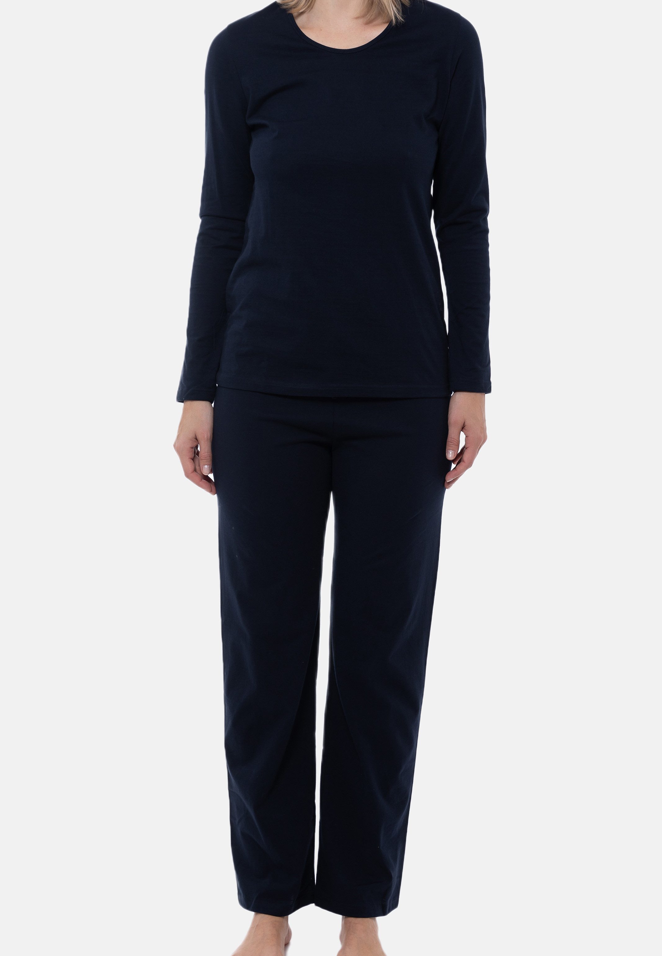 Ammann Pyjama Organic Cotton (Set, 2 tlg) Schlafanzug Langarm - Baumwolle