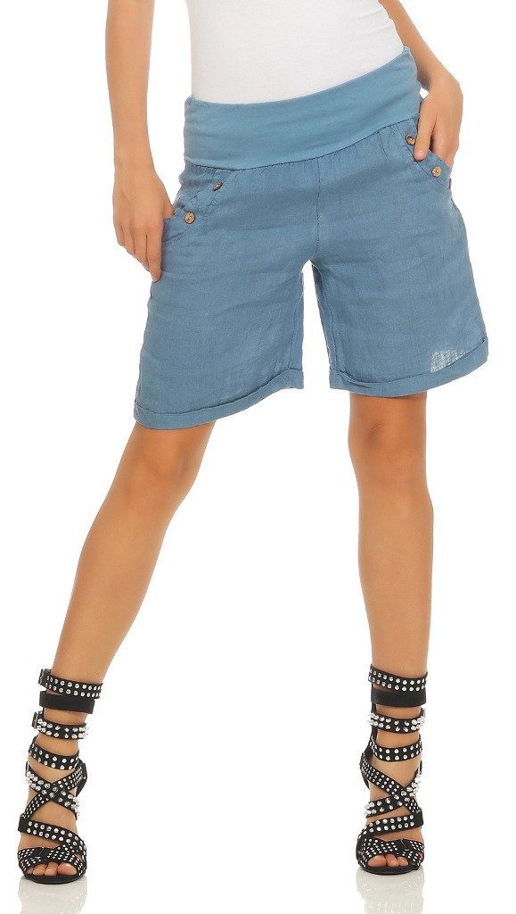 Mississhop Leinenhose 100 % Leinen Damen günstig online kaufen