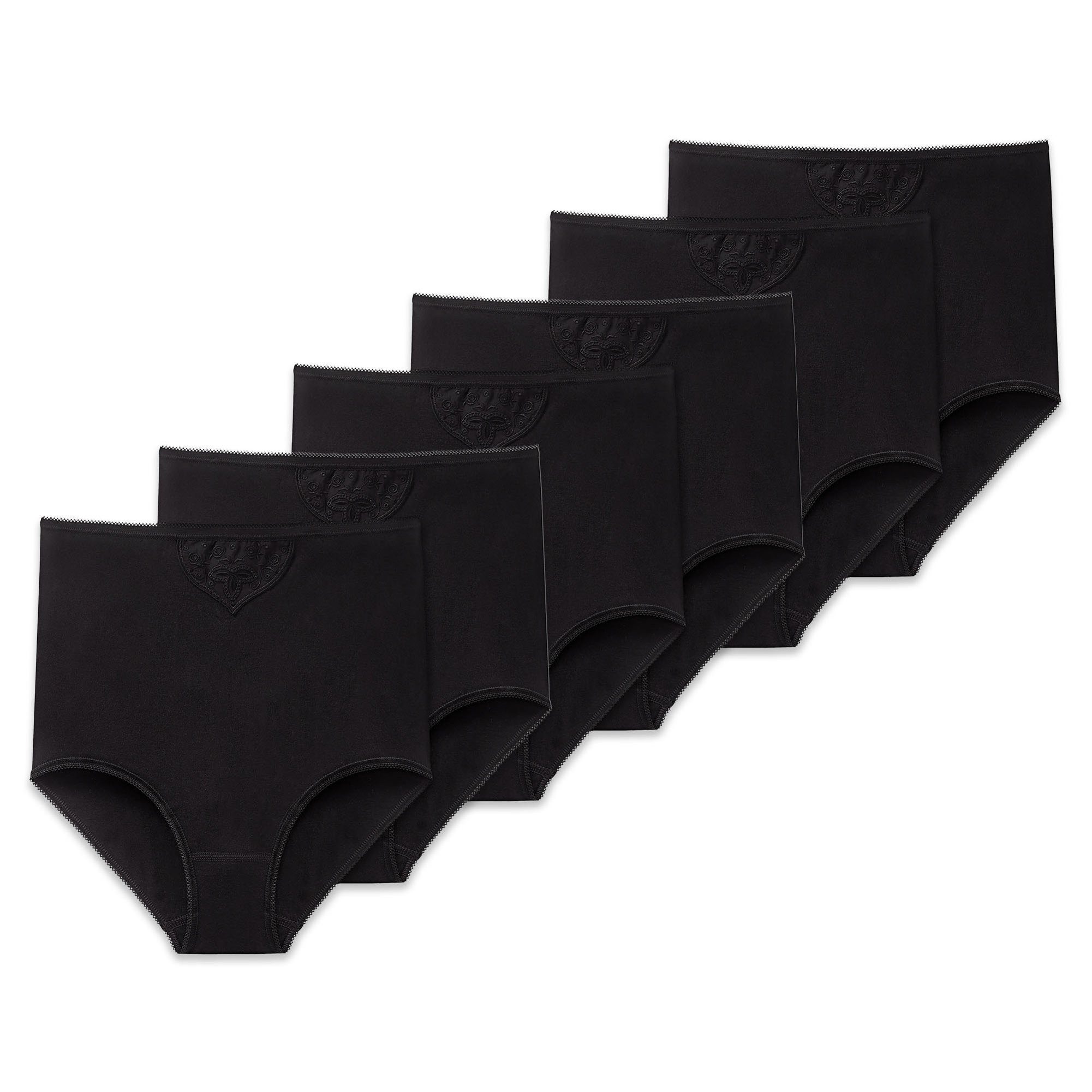 Slip Damen Slip 6er Pack Baumwolle Cotton Essentials 6P