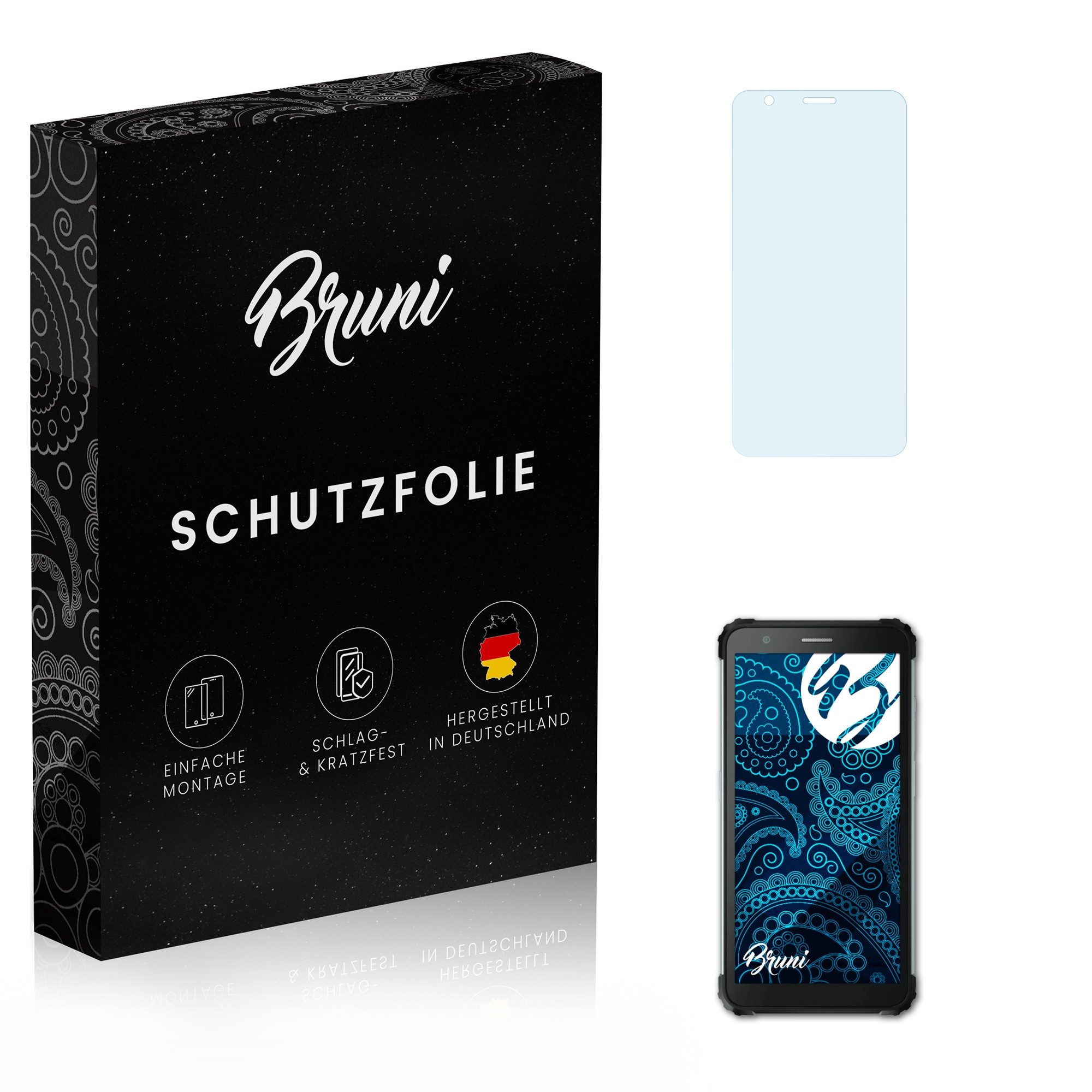 Schutzfolie Glasklare Displayschutzfolie für BV6600 Pro