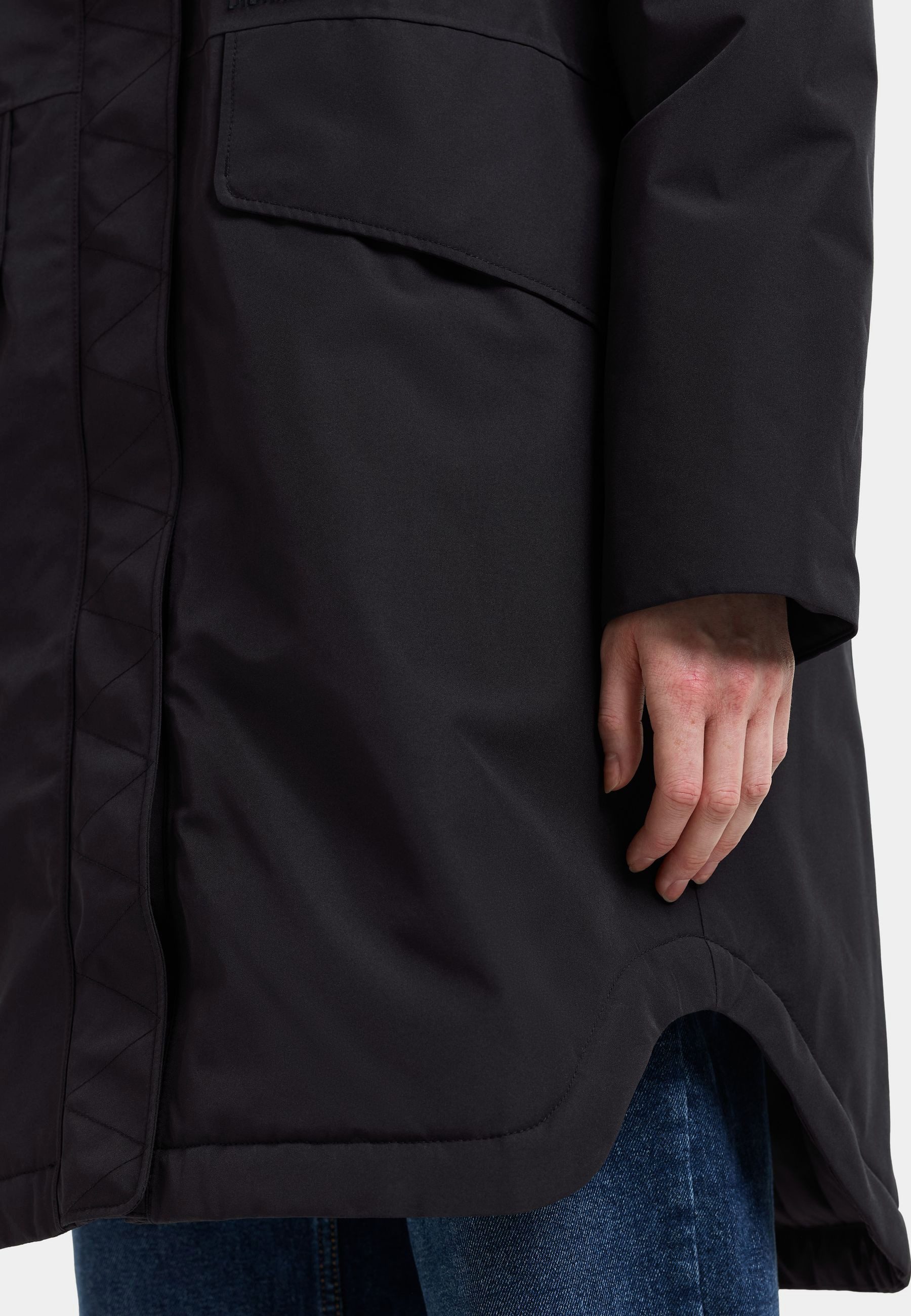 Didriksons Winterjacke Damen Winterparka Wasserdicht LILIAN mit Kapuze mit Taschen – Bild 5 von 5