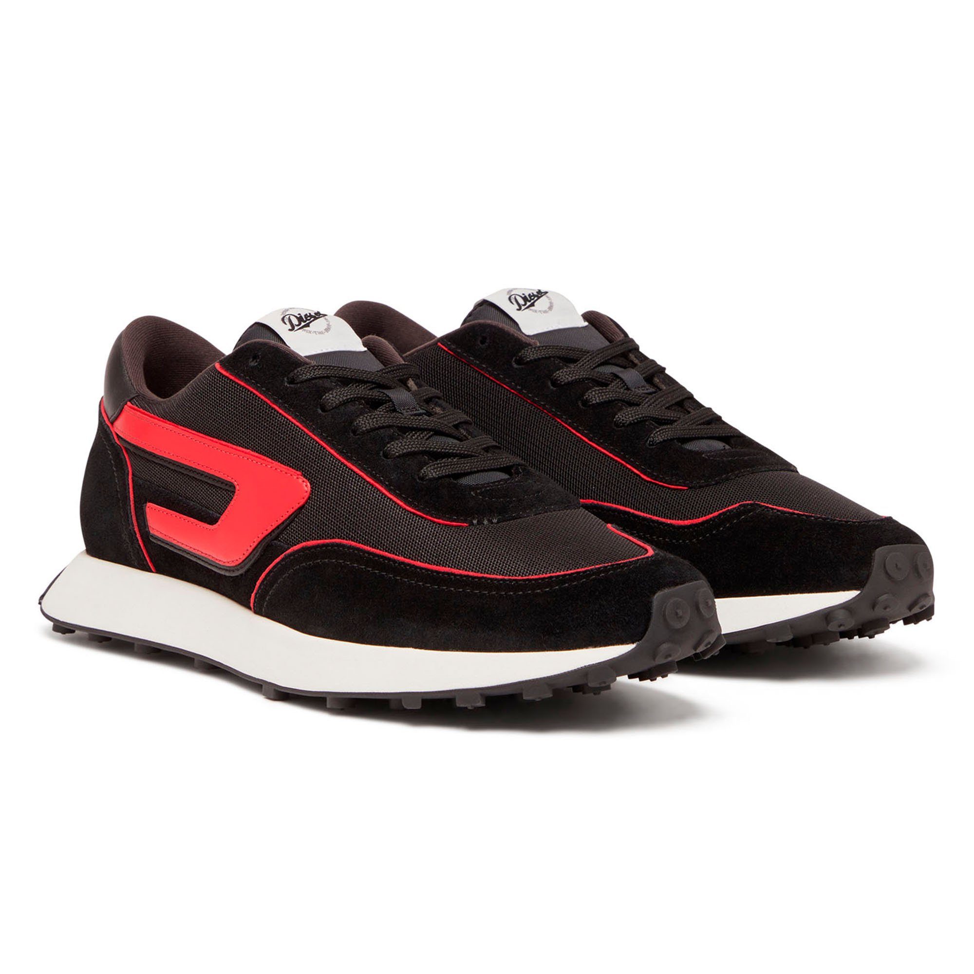 Diesel Herren Sneaker - S-RACER LC, Schnür-Schuhe, Leder Sneaker