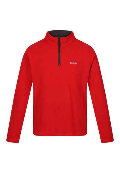 Regatta Langarmshirt Regatta Herren Thompson Fleecepullover mit Half Zi