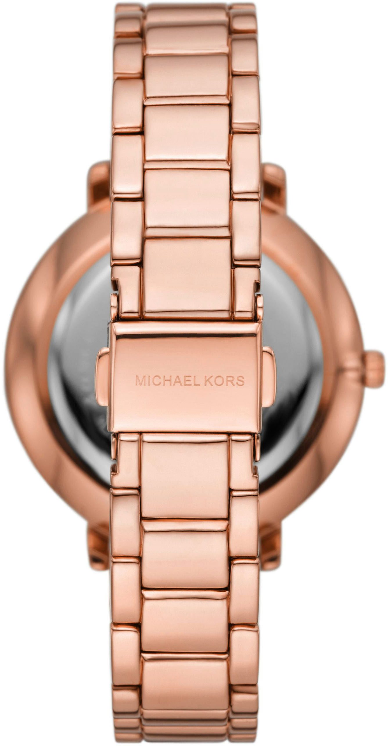 MICHAEL KORS Quarzuhr PYPER MK4917, Armbanduhr, Damenuhr, Edelstahlarmband, analog, Glassteine