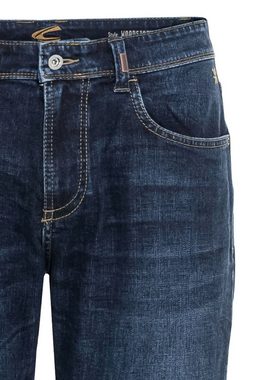 camel active Regular-fit-Jeans Relaxed Fit 5-Pocket Jeans aus Baumwolle