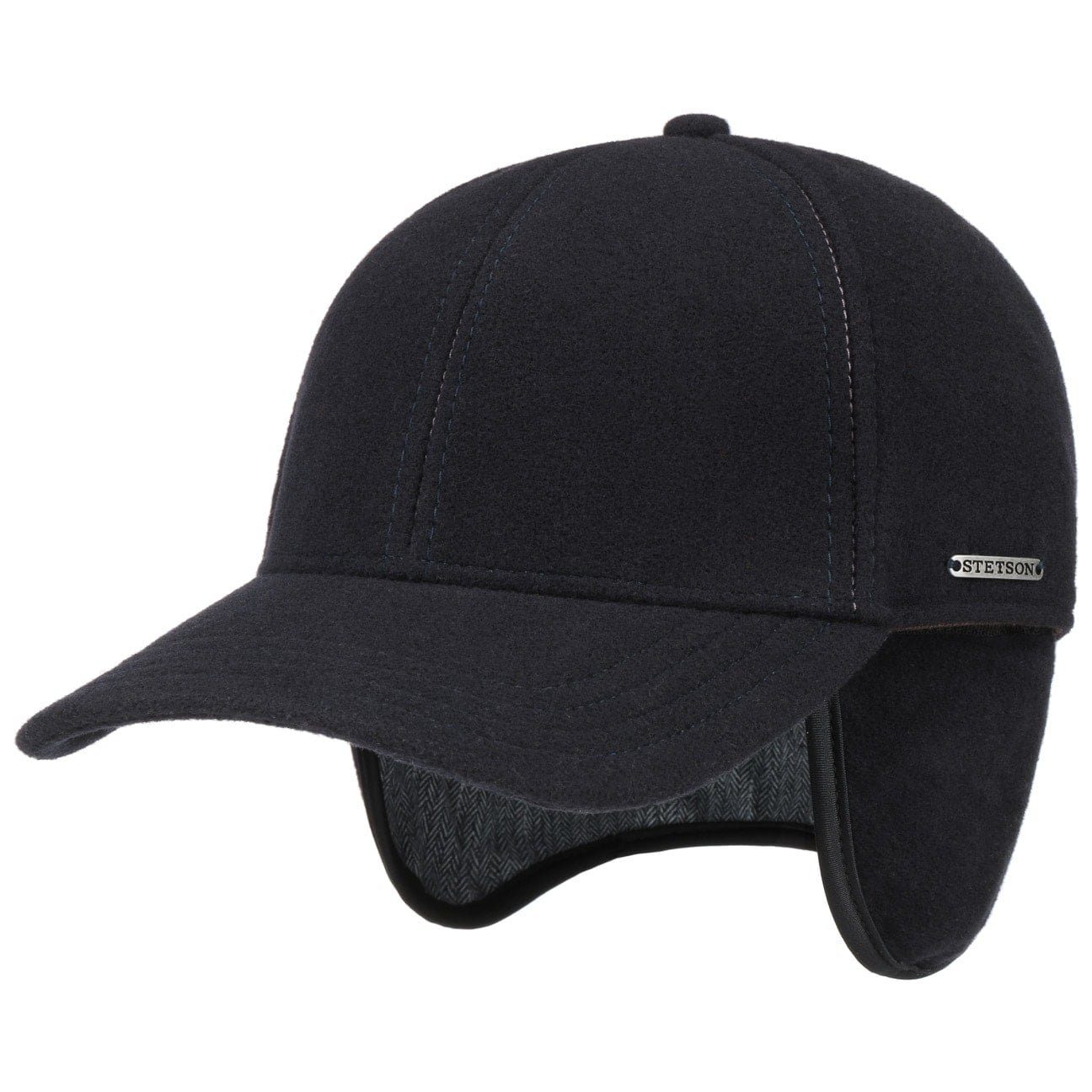 geschlossen dunkelblau Hinten Baseballmütze Cap Baseball (1-St) Stetson