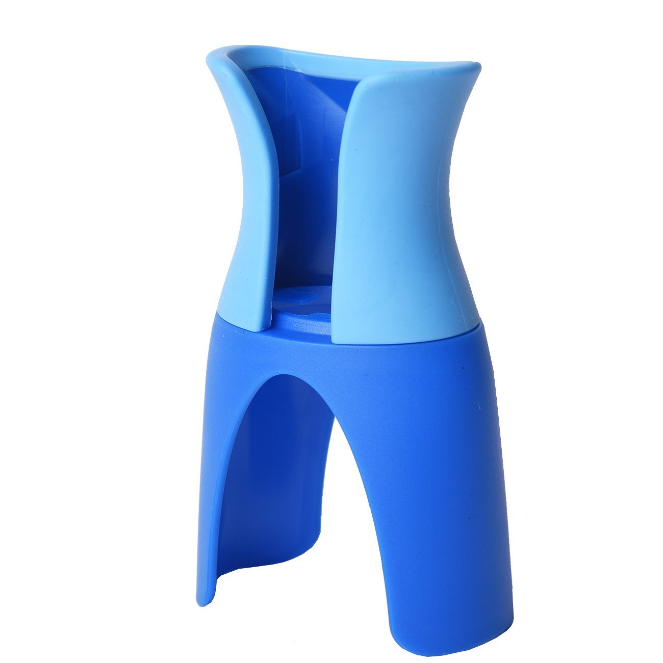 Augenpflege-Set Premium Augentropfen-Hilfe Applikationshelfer Blau