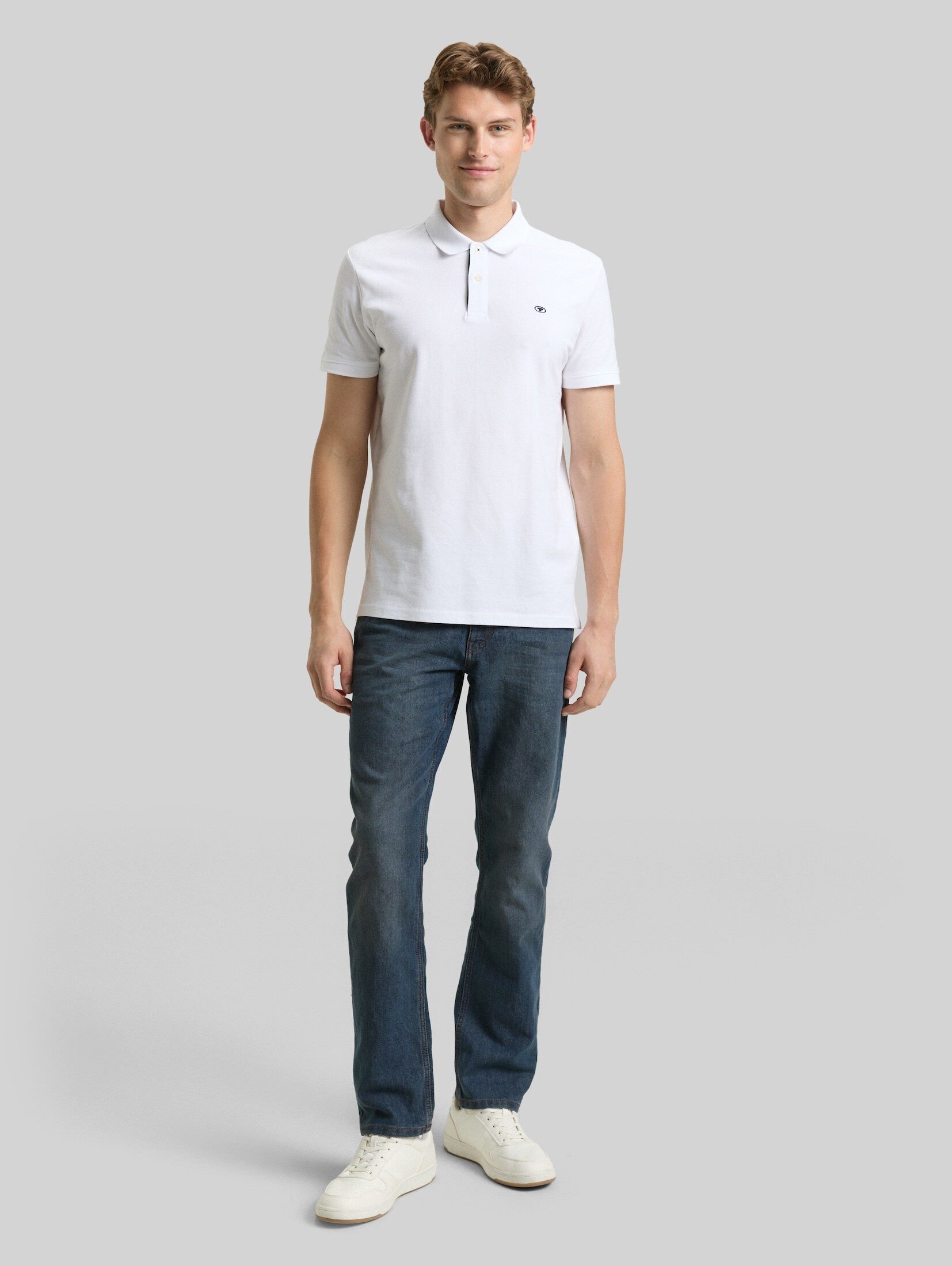 TOM TAILOR Straight-Jeans Jeanshosen TTMARVIN STRAIGHT Jeans