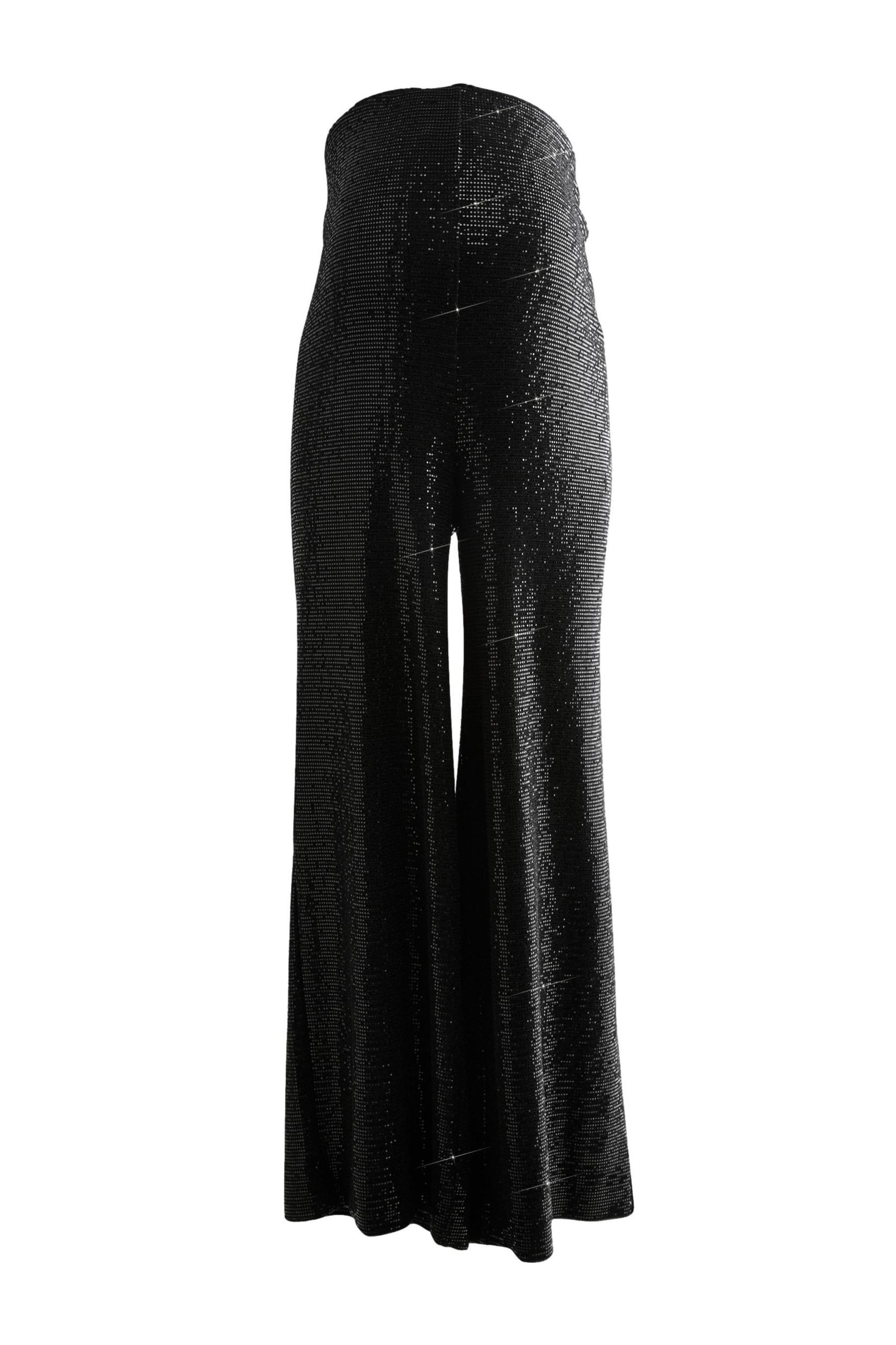 Umstandshose Funkelnde Hose mit weitem Bein Umstandsmode
