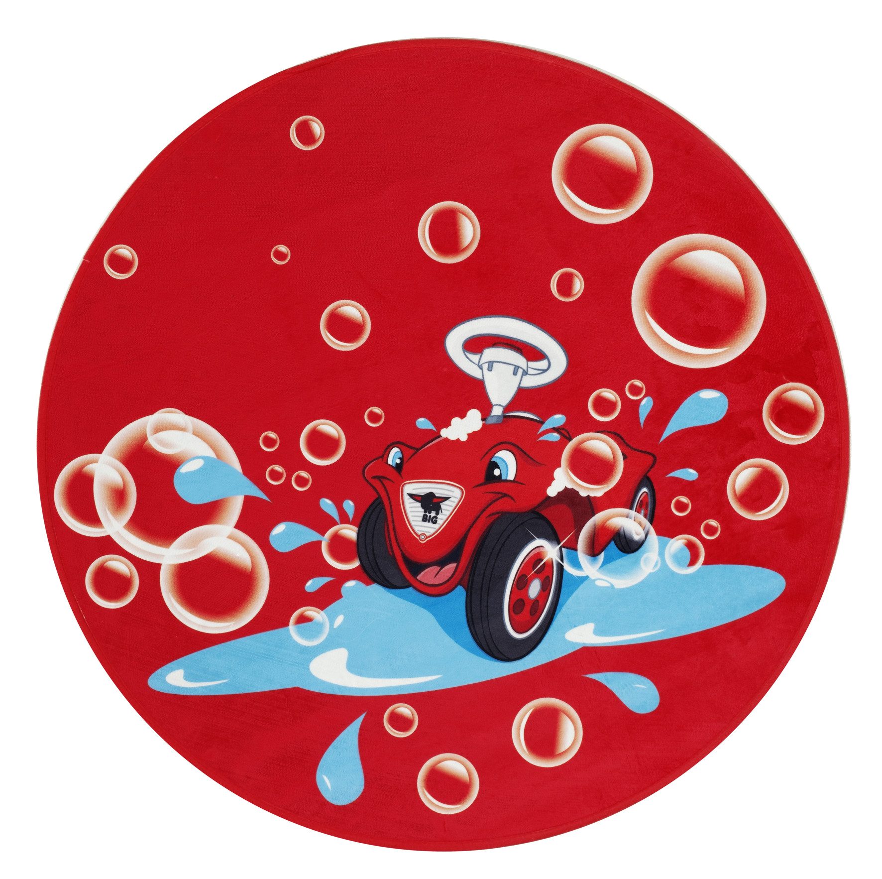 Bobby Car Kinderteppich Bobby Car rund 100cm, rund