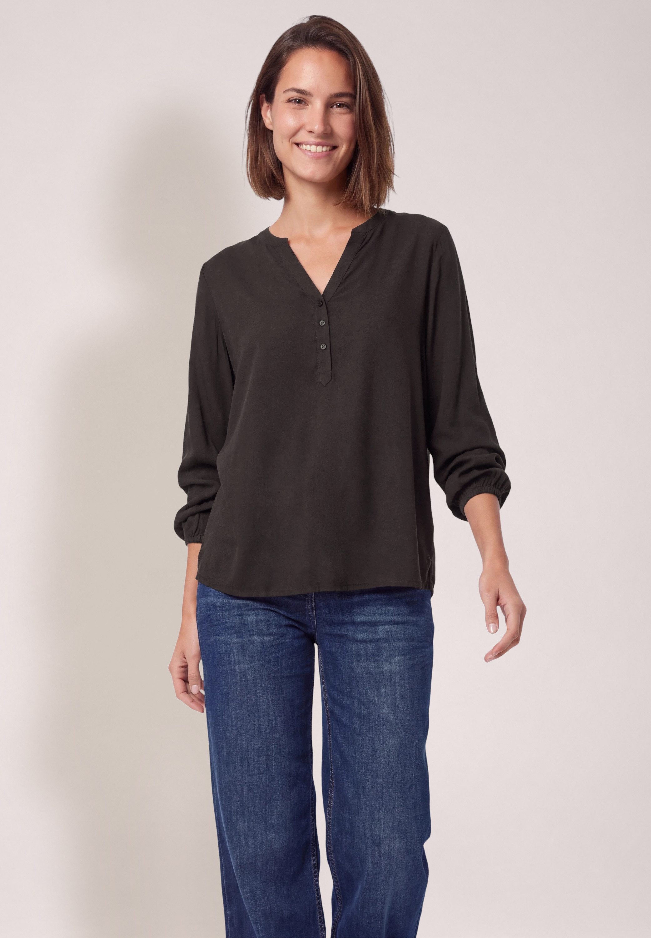 CECIL Shirtbluse aus softer Viskose