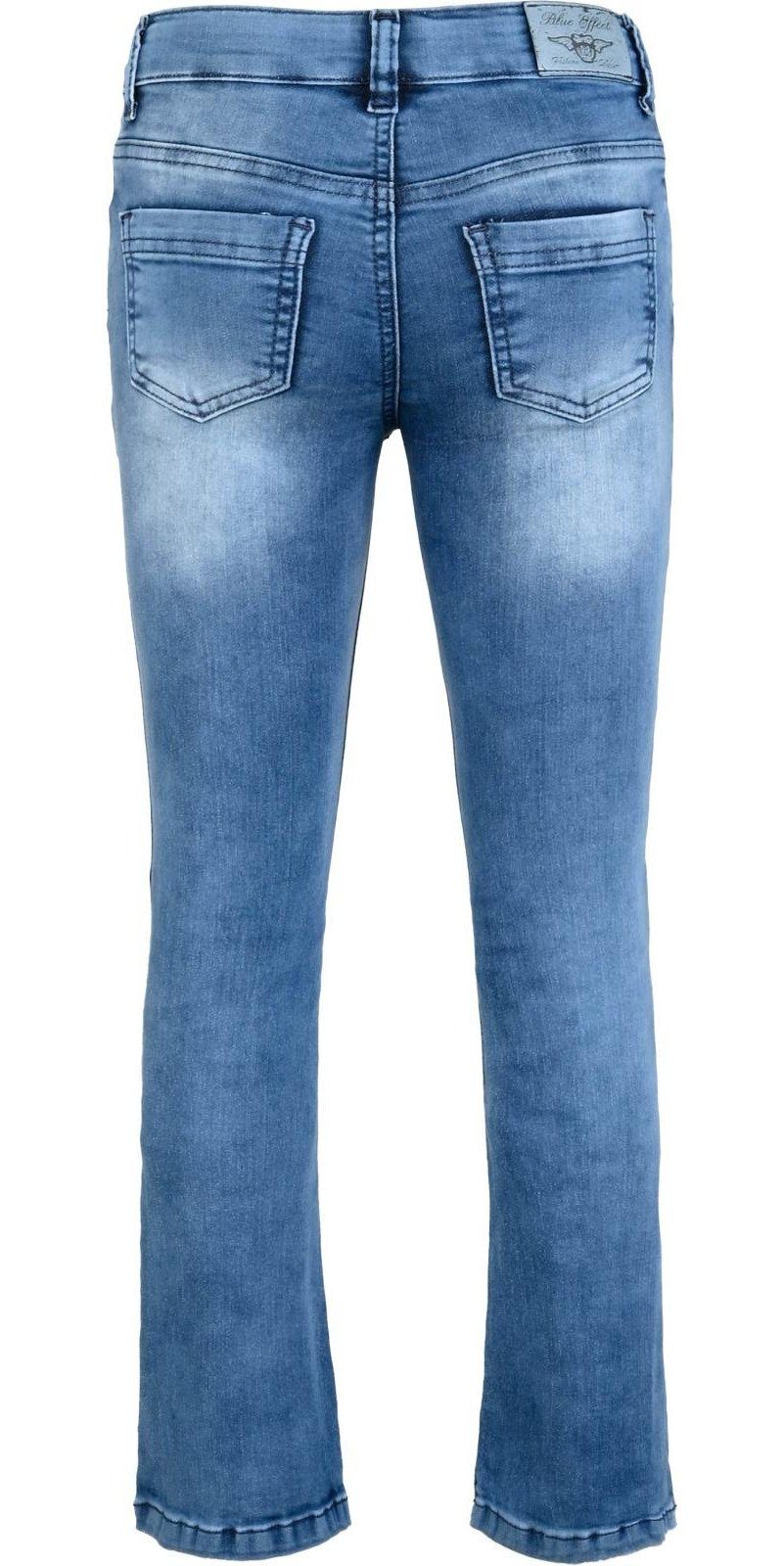 BLUE EFFECT Bootcut-Jeans Flared Jeans high waist slim fit