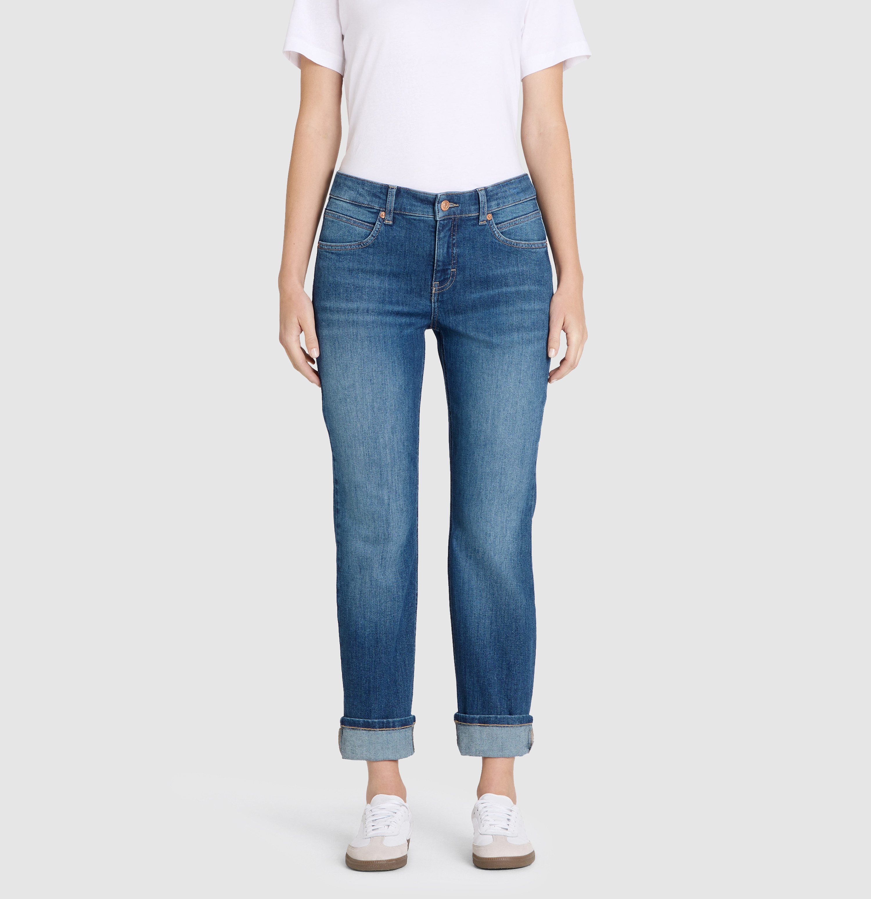 MAC Straight-Jeans SUE relax im Four-Pocket Style
