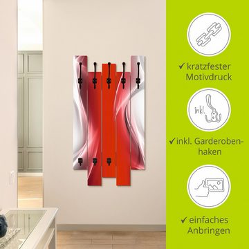 Artland Garderobenleiste Kreatives Element Rot für Ihr Art-Design, teilmontiert