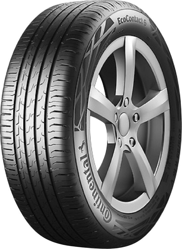 CONTINENTAL Sommerreifen ECOCONTACT-6, 1-St., 86T 185/65 R14