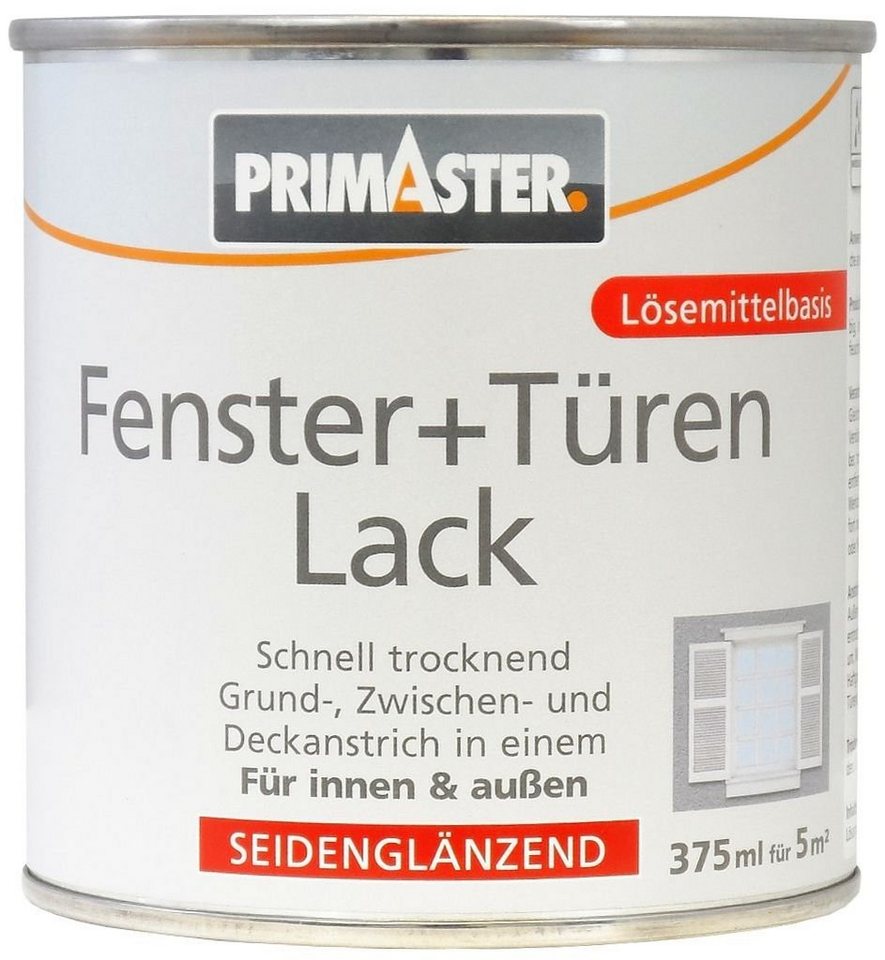 Thumbnail - Primaster Lack Primaster Fenster und Türenlack 375 ml weiß