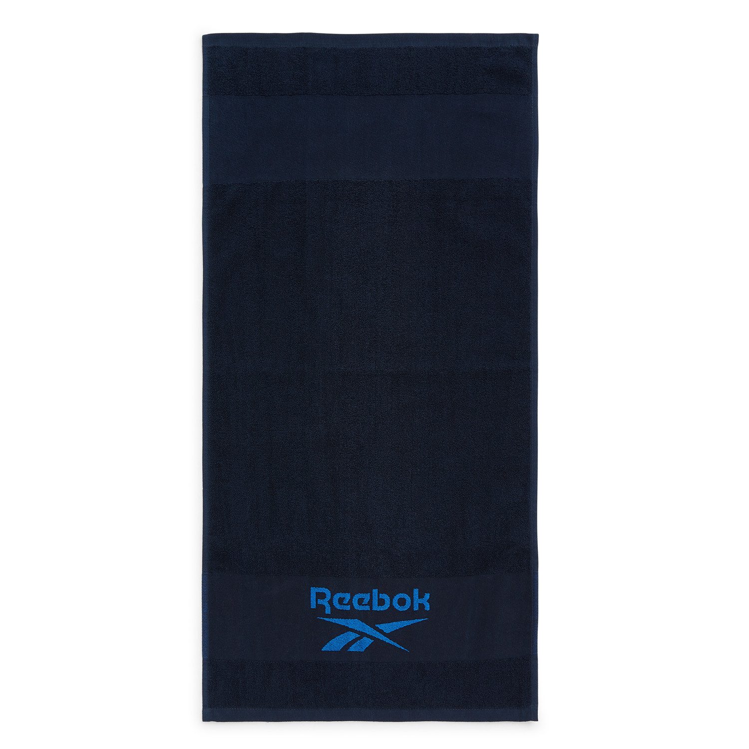 Reebok Sporthandtuch, (1-St), Das markante Reebok-Logo setzt einen sportlichen Akzent.
