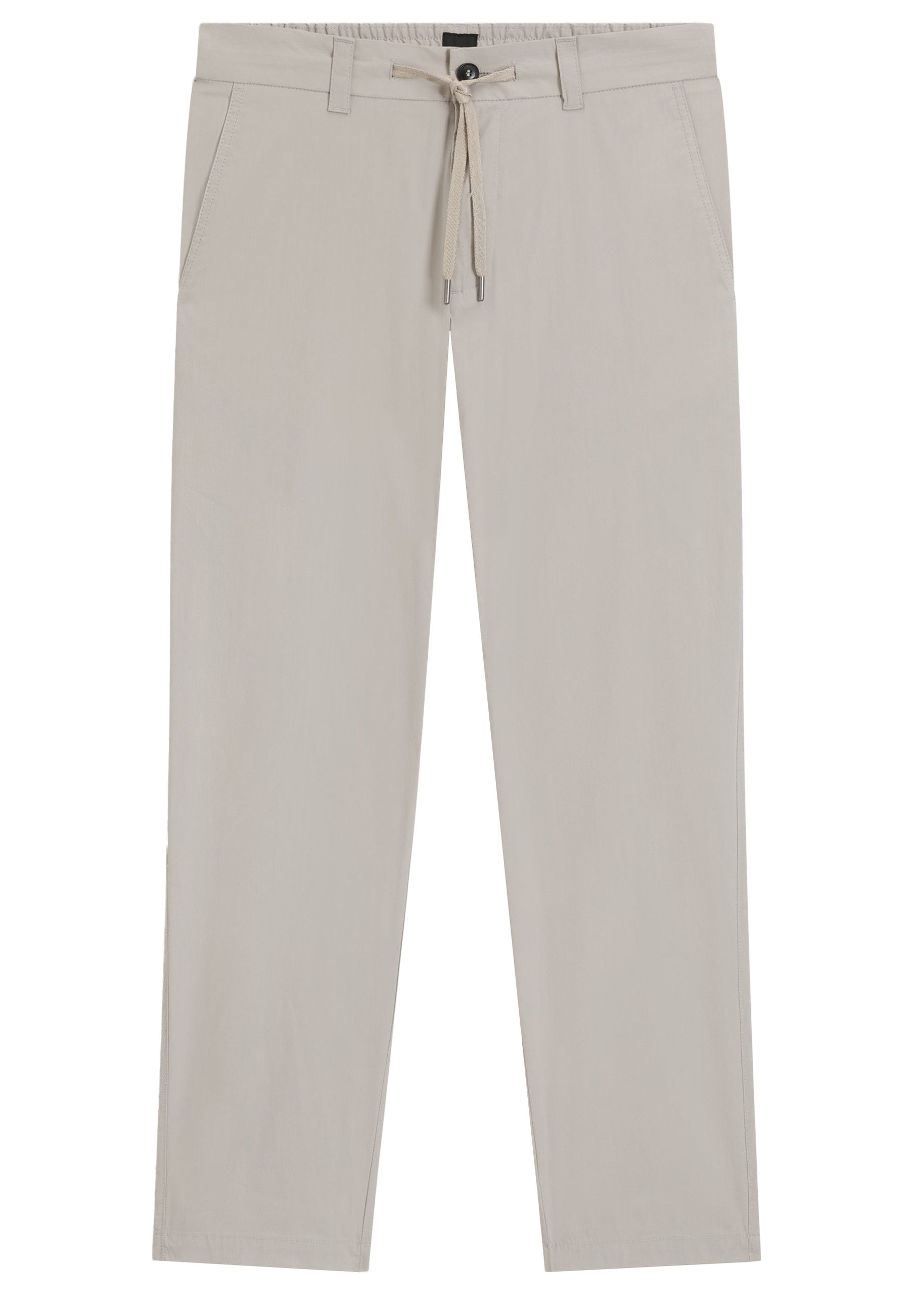 Chinohose aus Popeline-Baumwoll-Mix